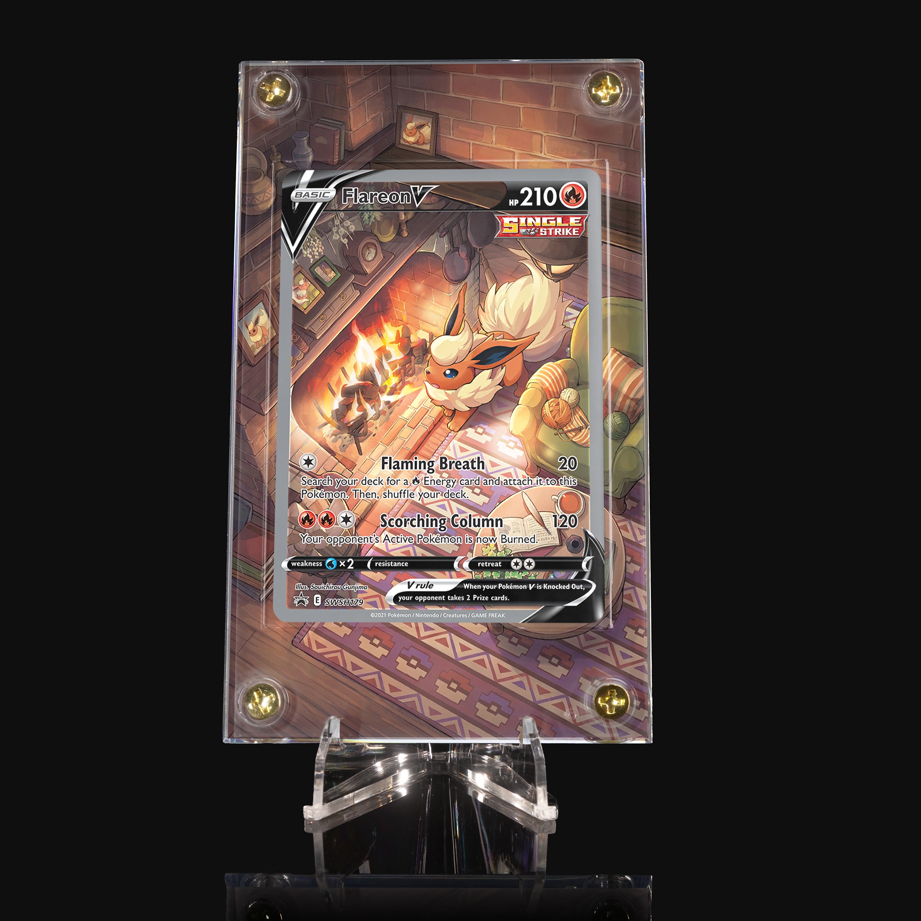 Flareon V SWSH179 Extended Art Display