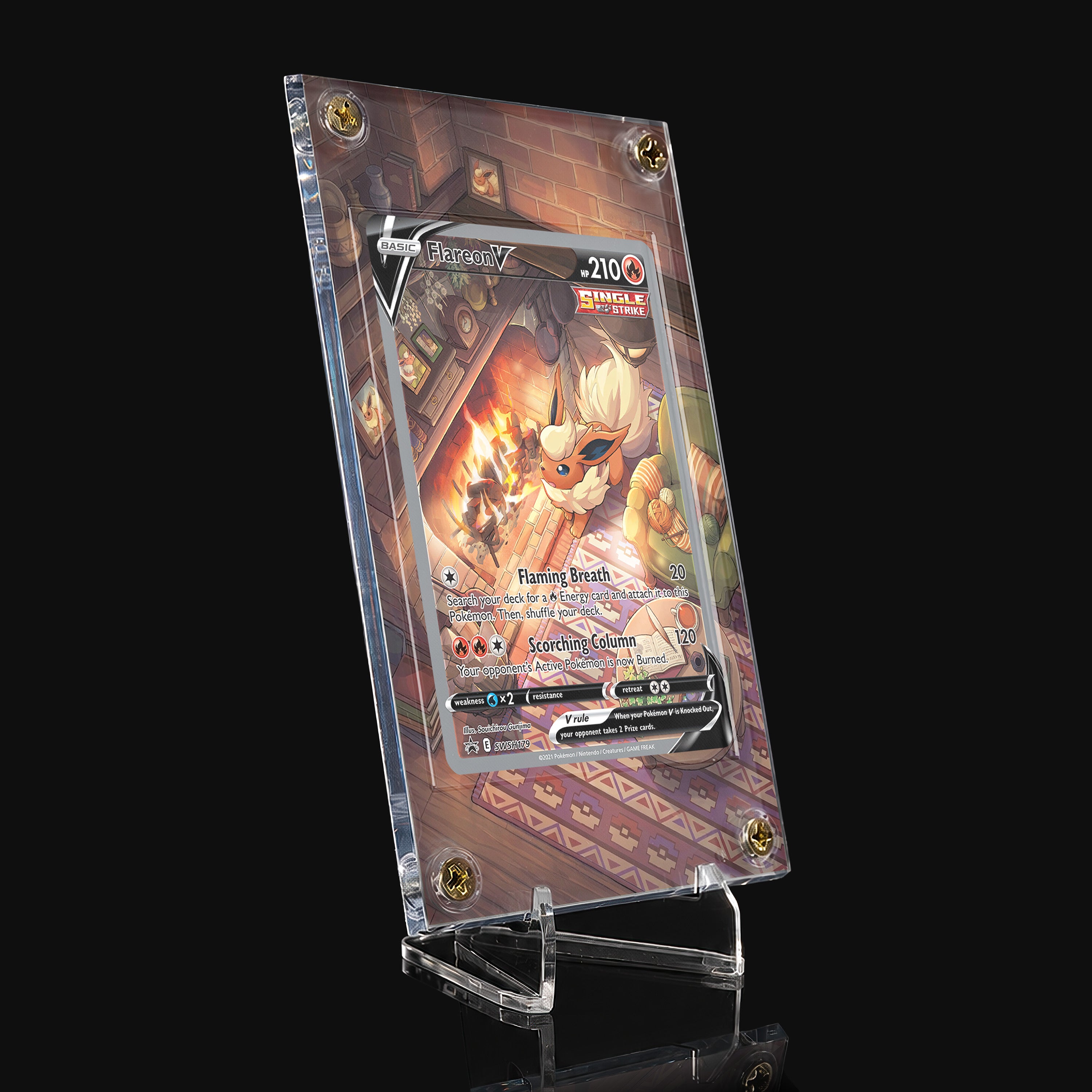 Flareon V SWSH179 Extended Art Display