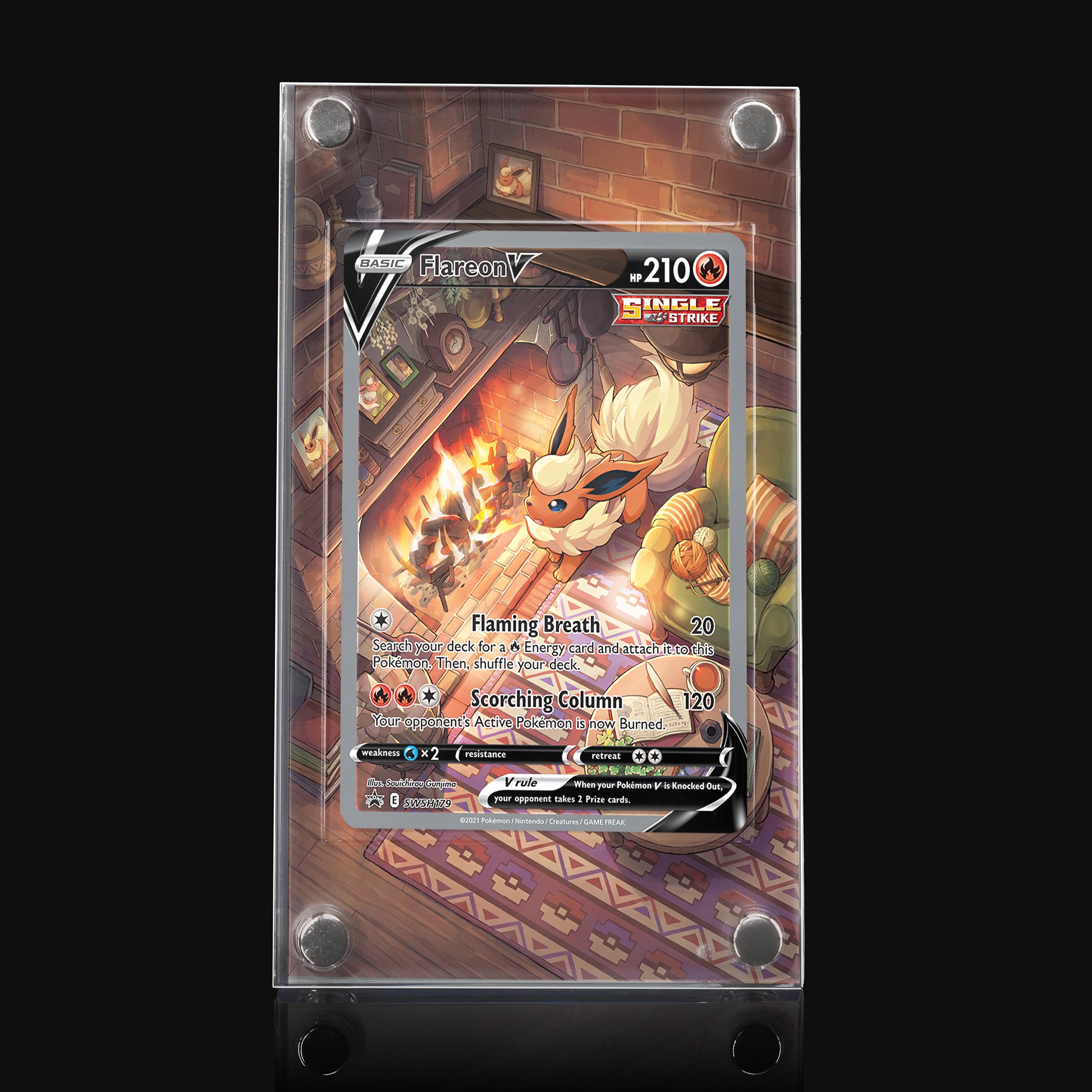 Flareon V SWSH179 Extended Art Display