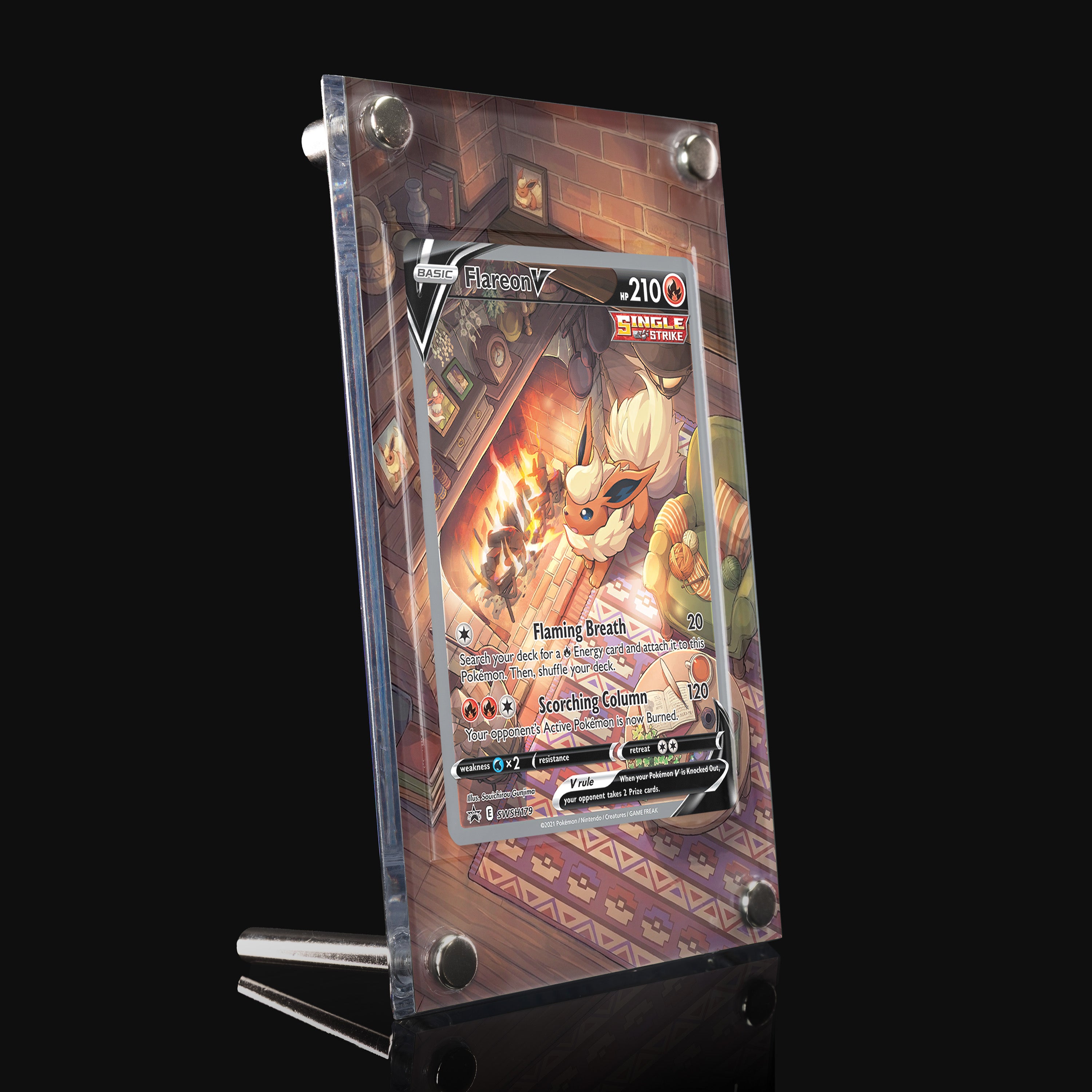 Flareon V SWSH179 Extended Art Display