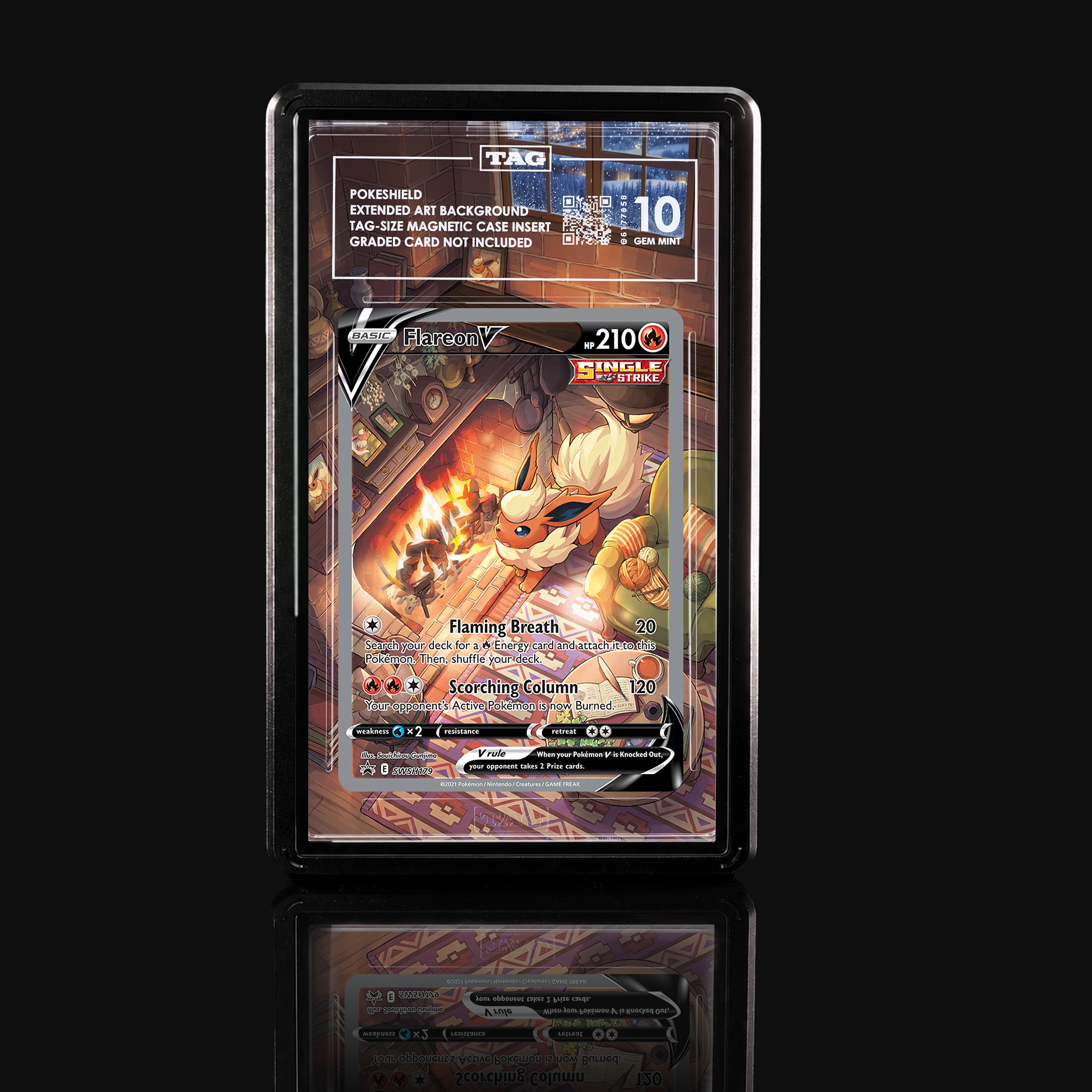 Flareon V SWSH179 Extended Art Display