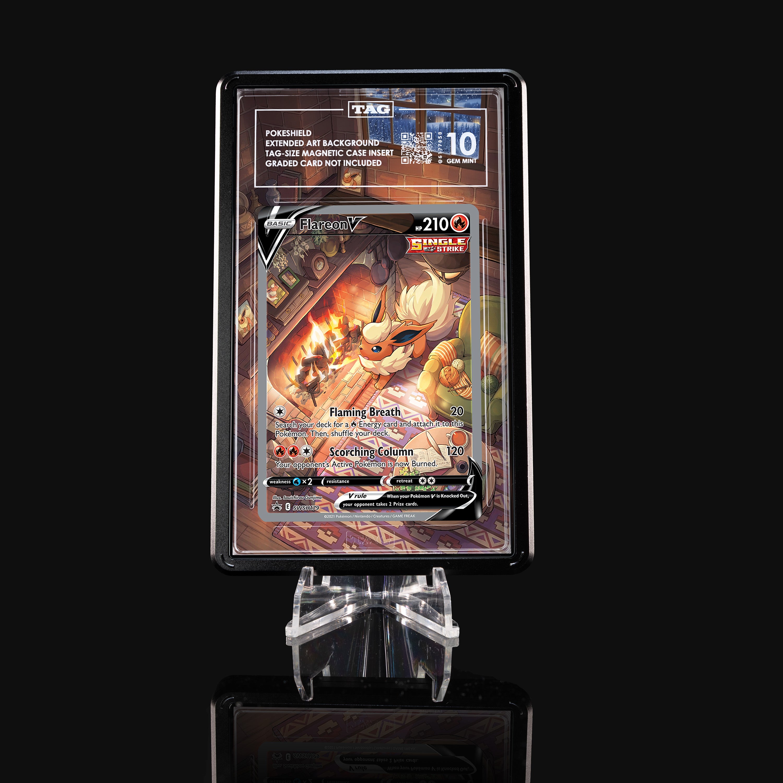 Flareon V SWSH179 Extended Art Display