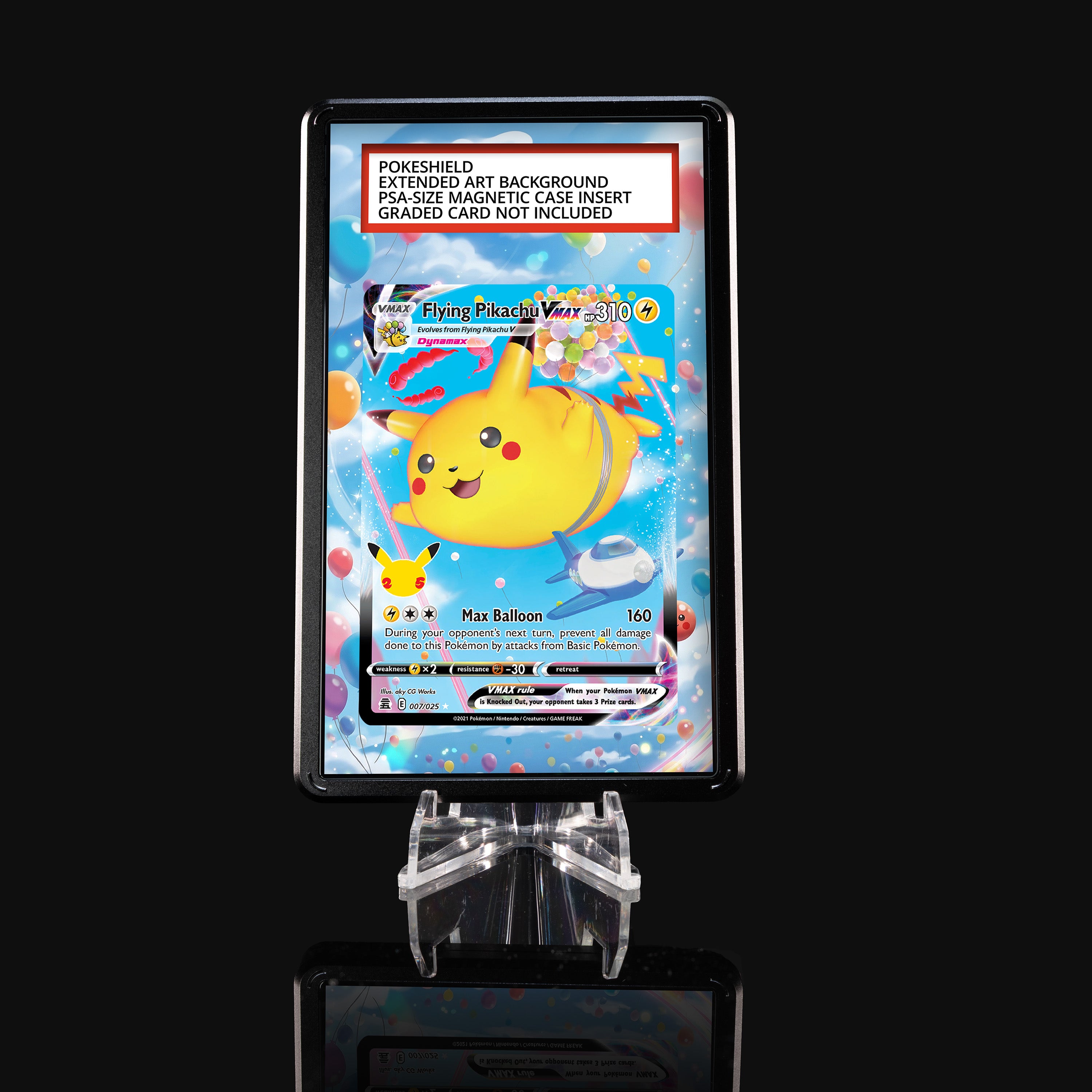 Flying Pikachu VMax 007 Extended Art Display