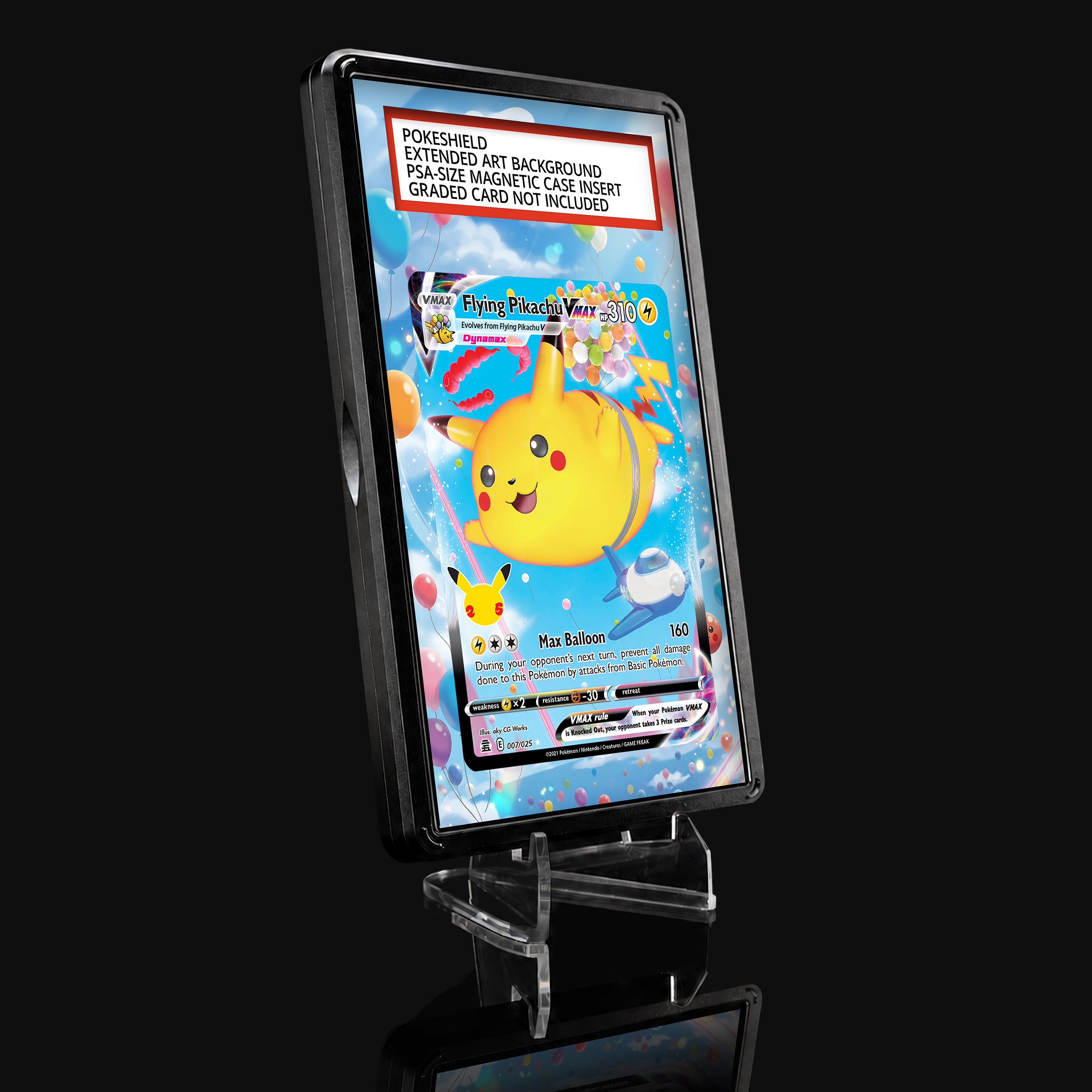 Flying Pikachu VMax 007 Extended Art Display