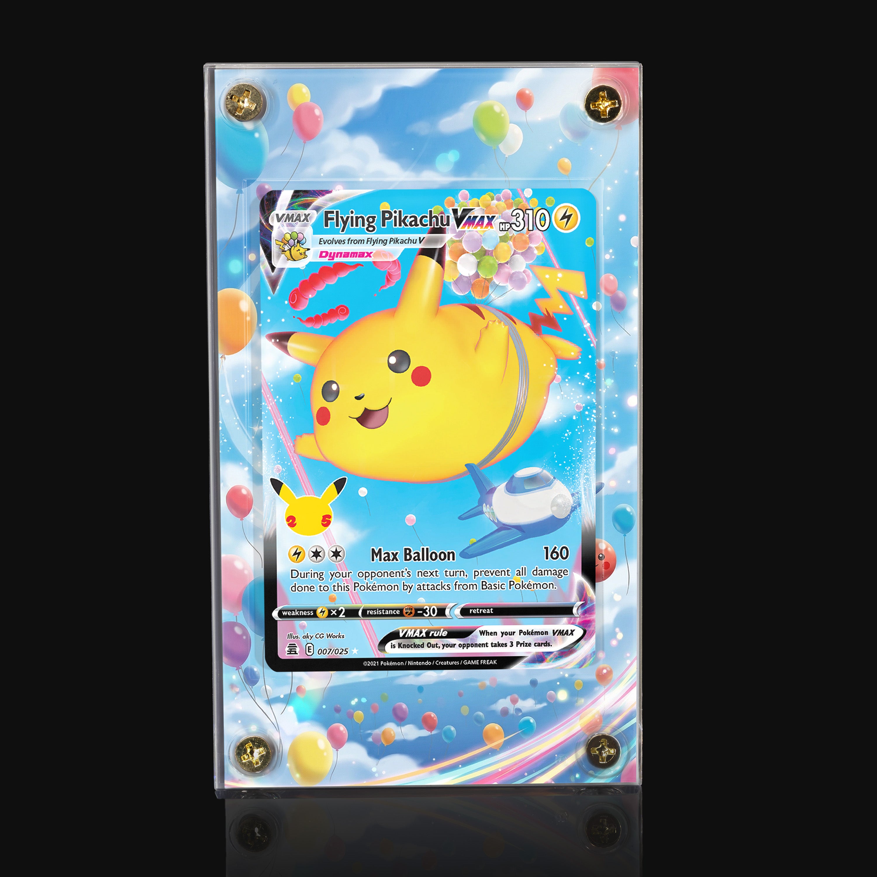 Flying Pikachu VMax 007 Extended Art Display