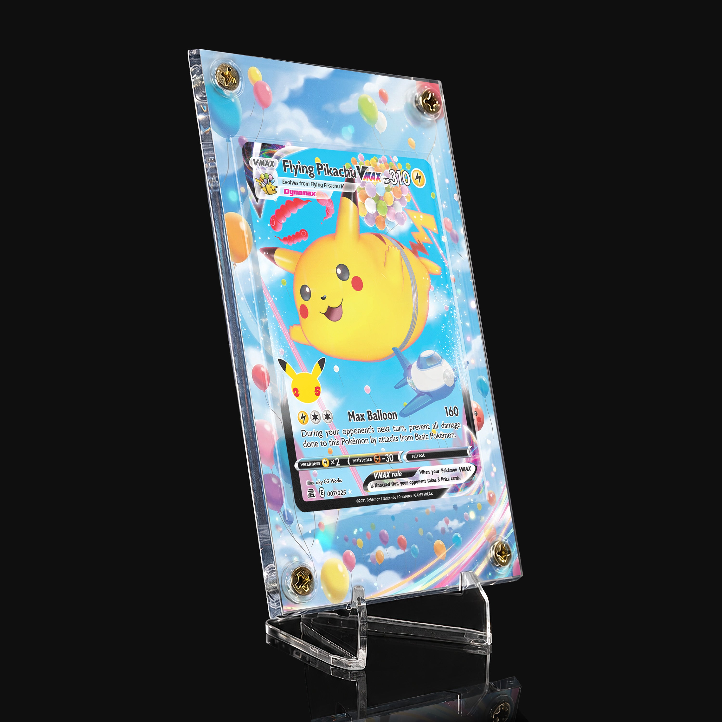 Flying Pikachu VMax 007 Extended Art Display