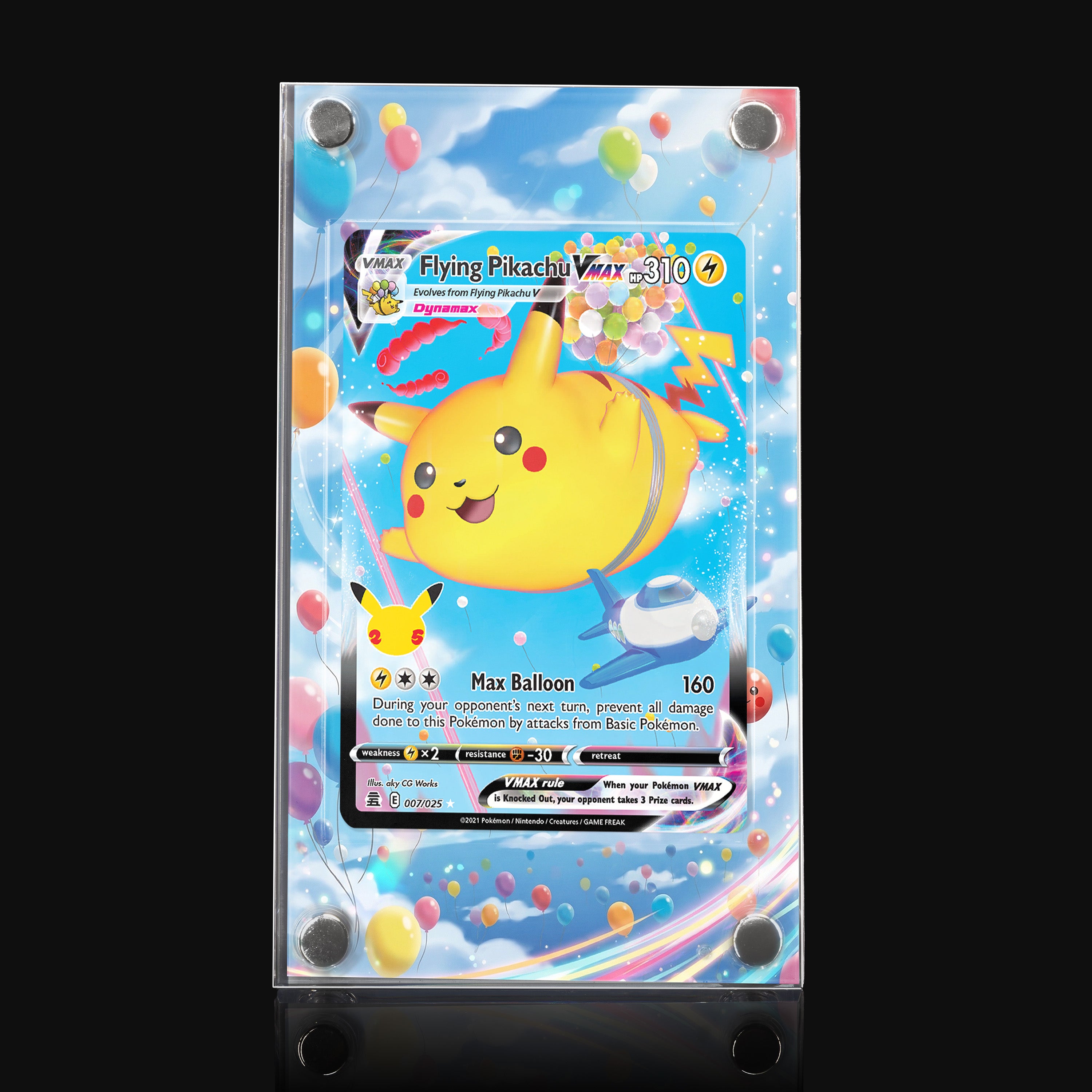 Flying Pikachu VMax 007 Extended Art Display