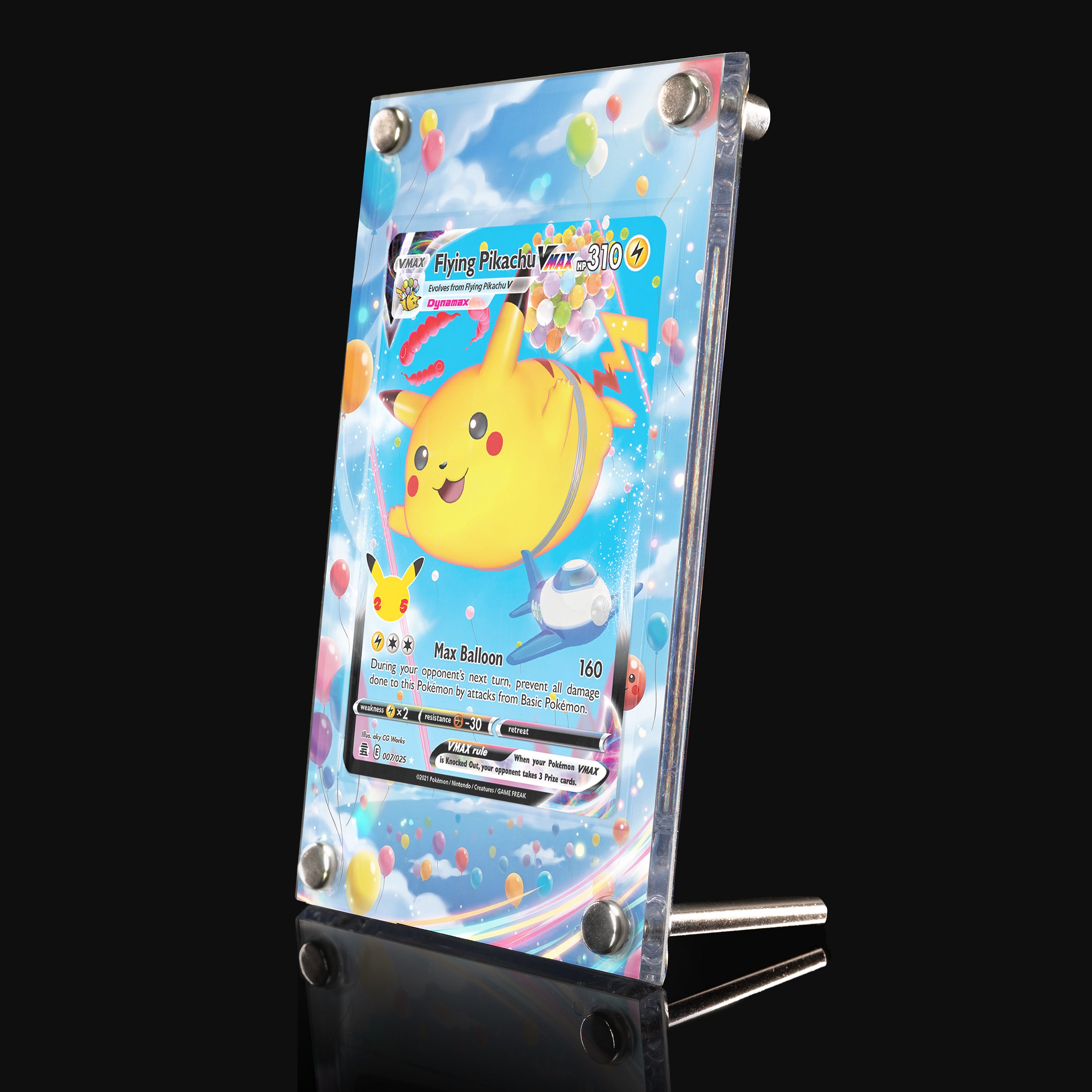 Flying Pikachu VMax 007 Extended Art Display