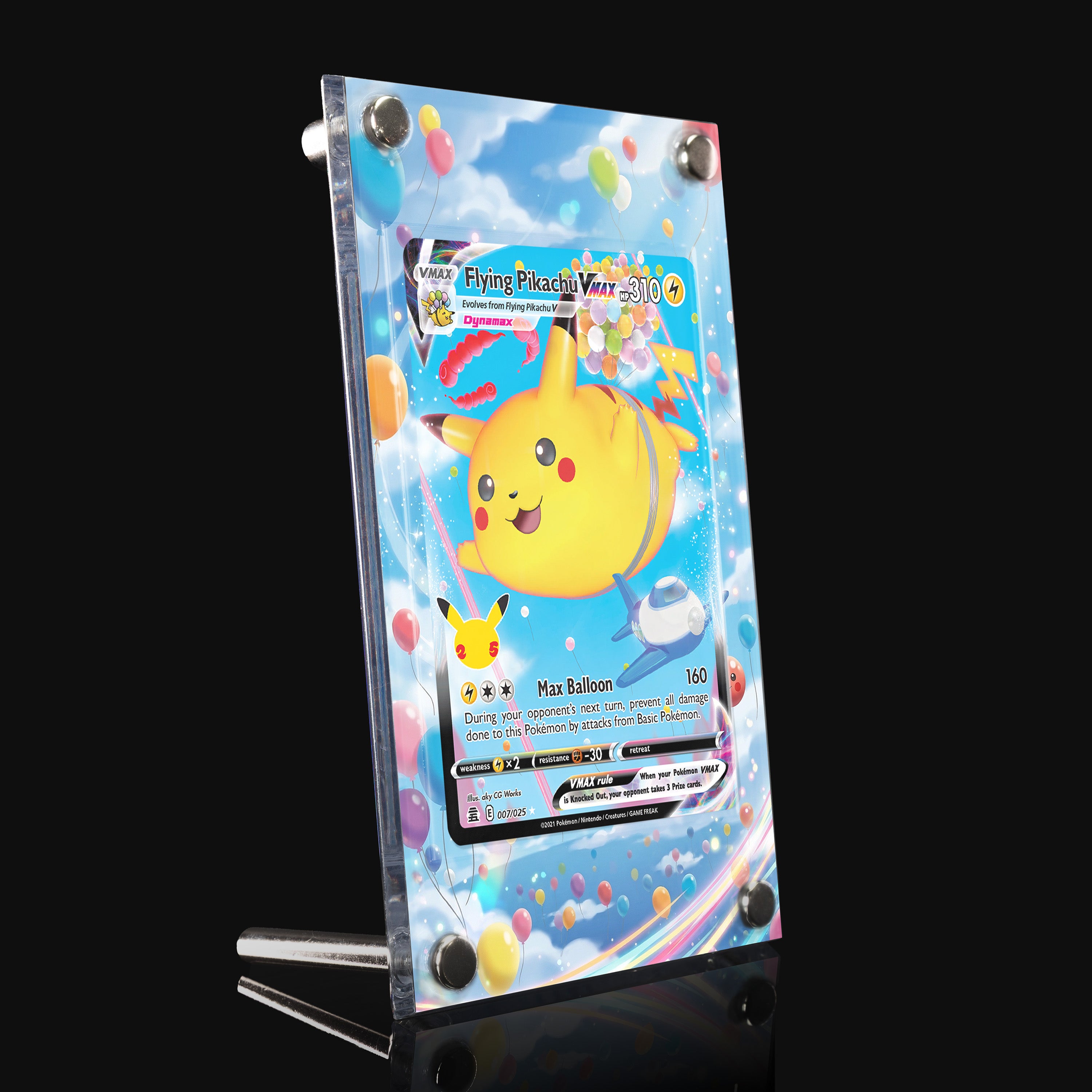 Flying Pikachu VMax 007 Extended Art Display