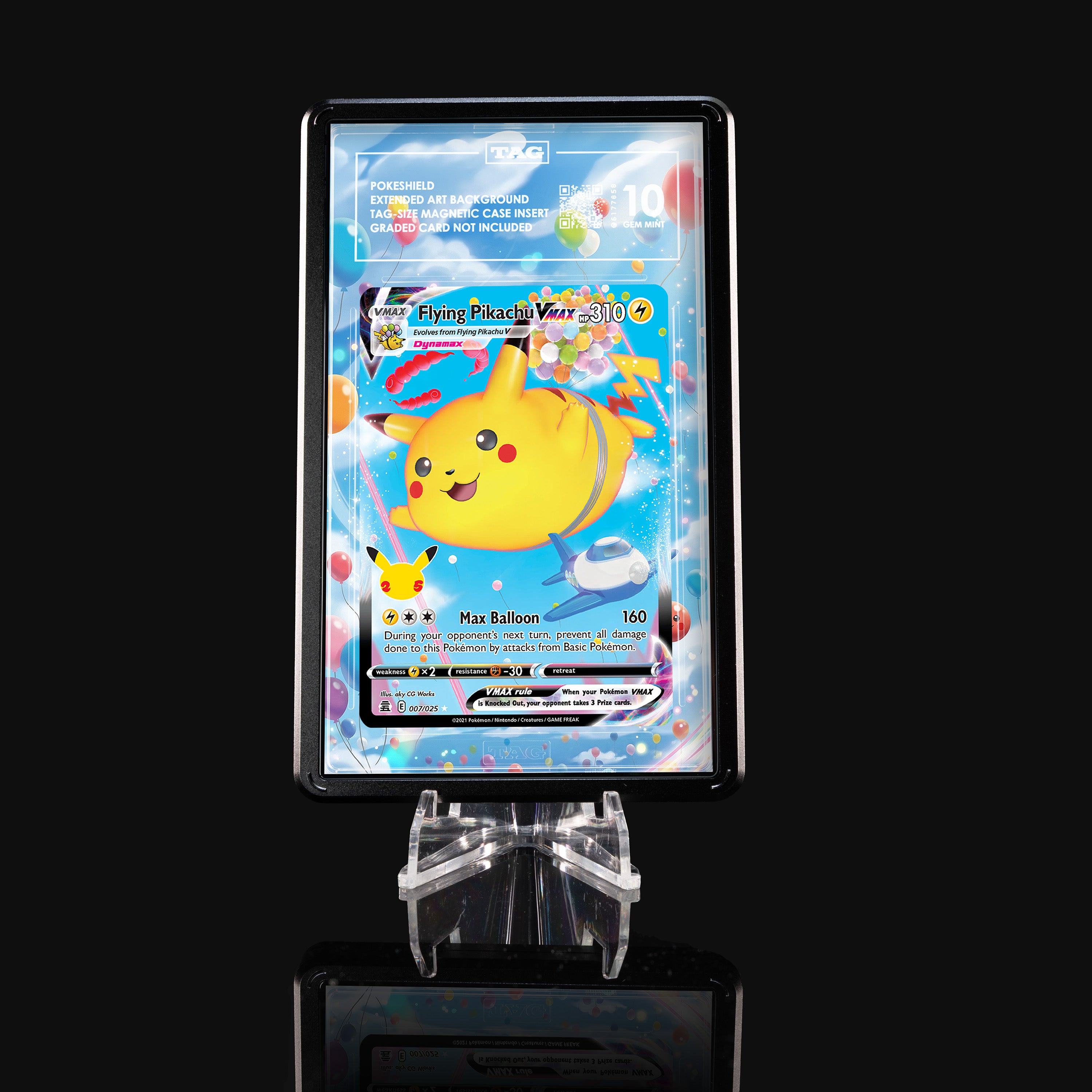 Flying Pikachu VMax 007 Extended Art Display