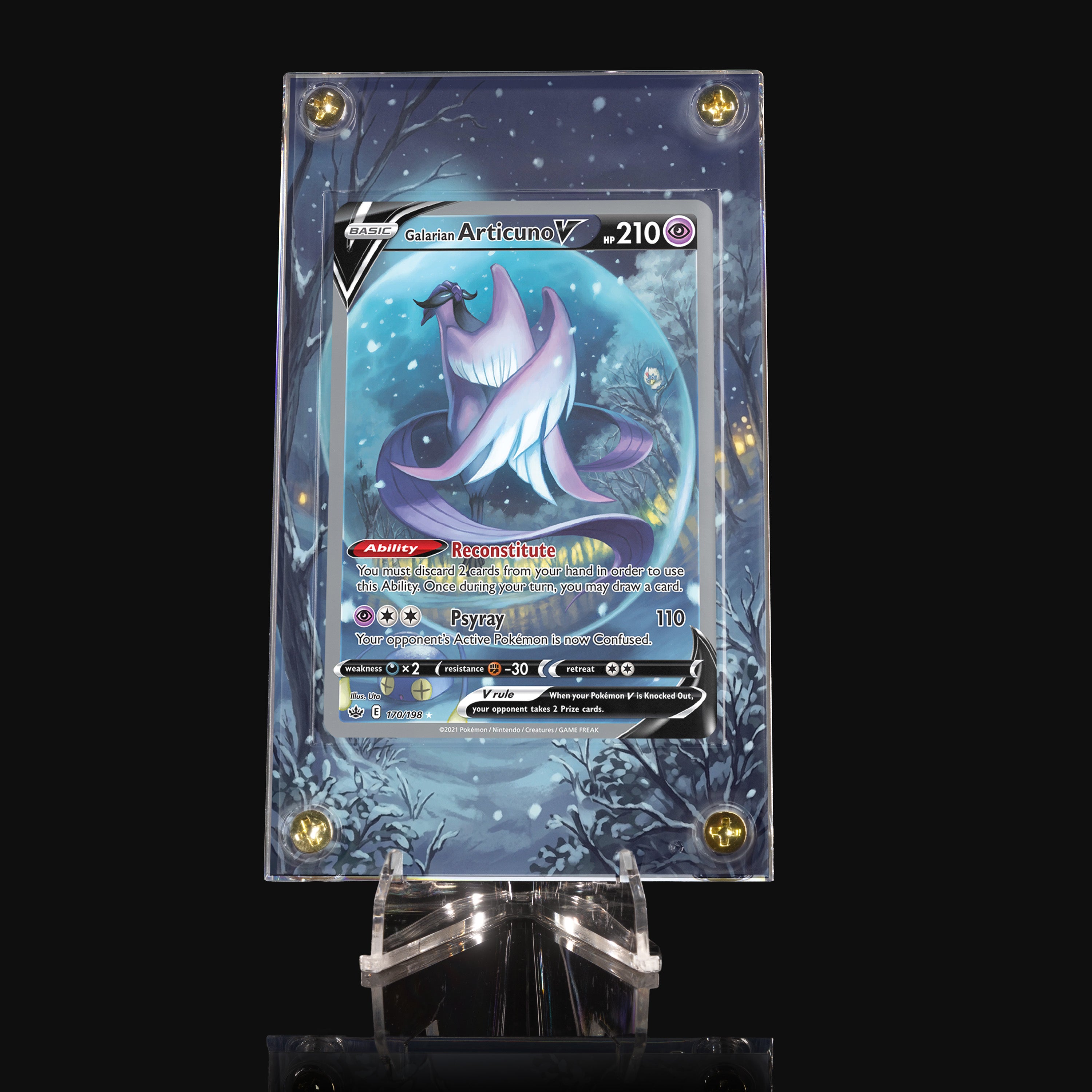Galarian Articuno 170 Extended Art Display