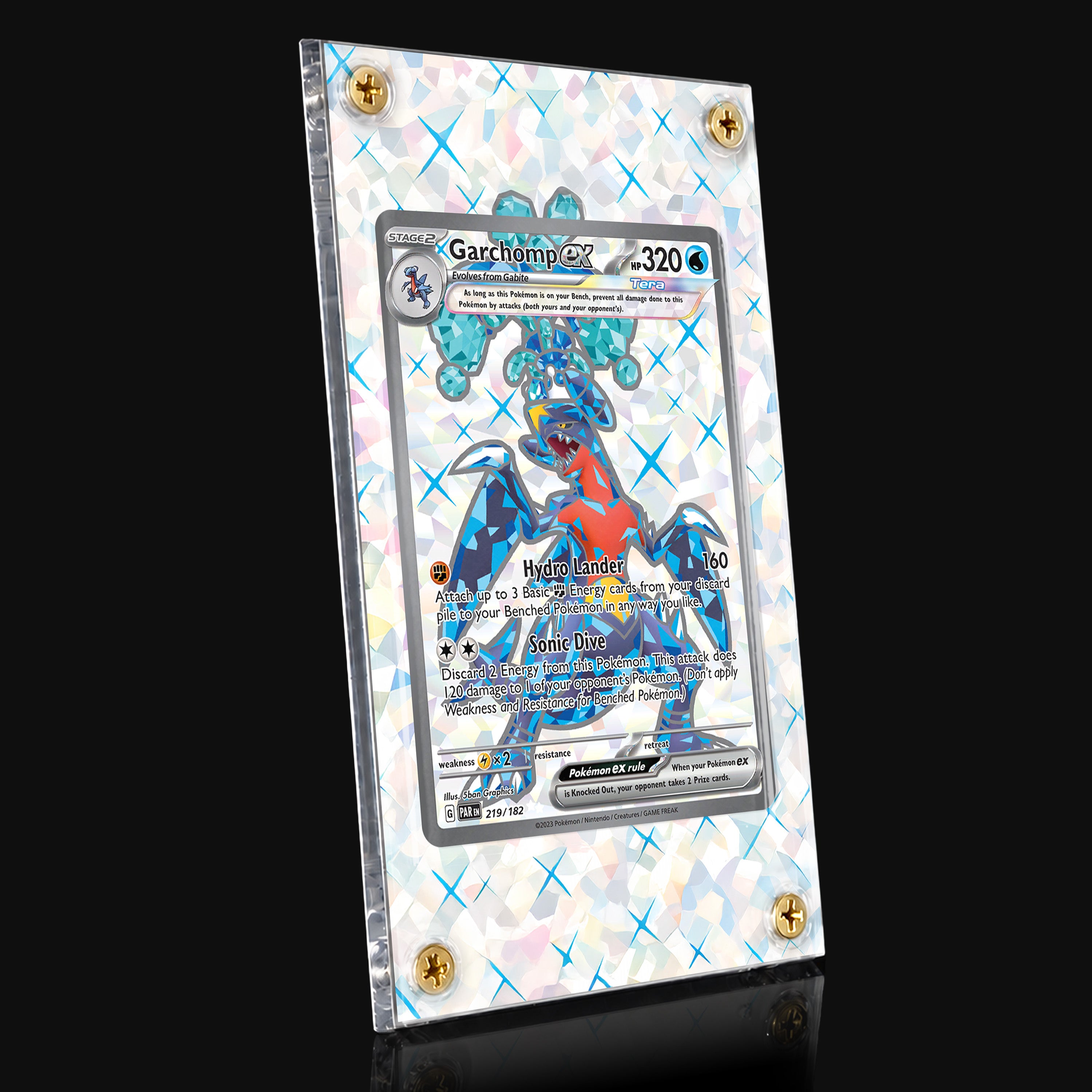 Garchomp ex 219 Extended Art Display