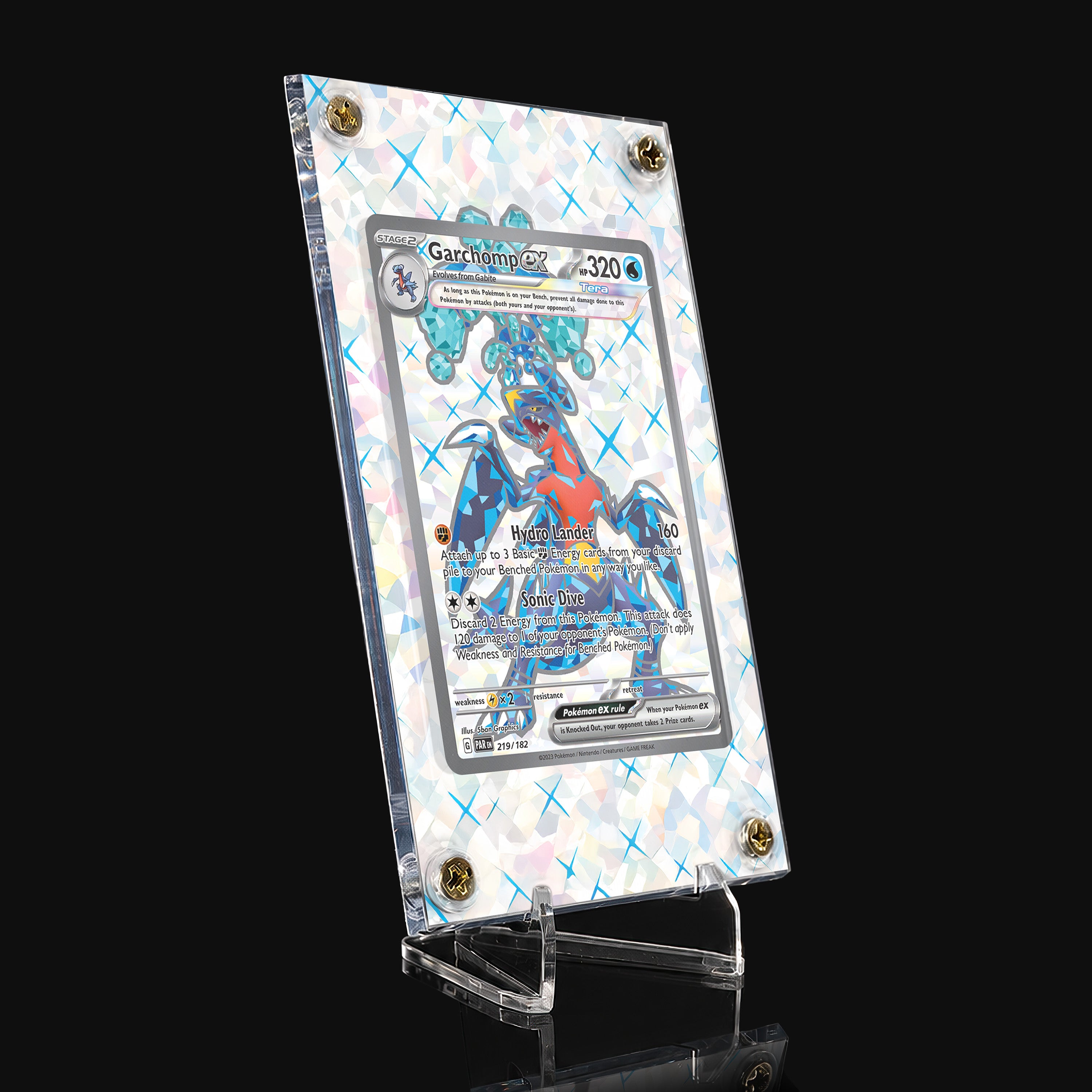 Garchomp ex 219 Extended Art Display