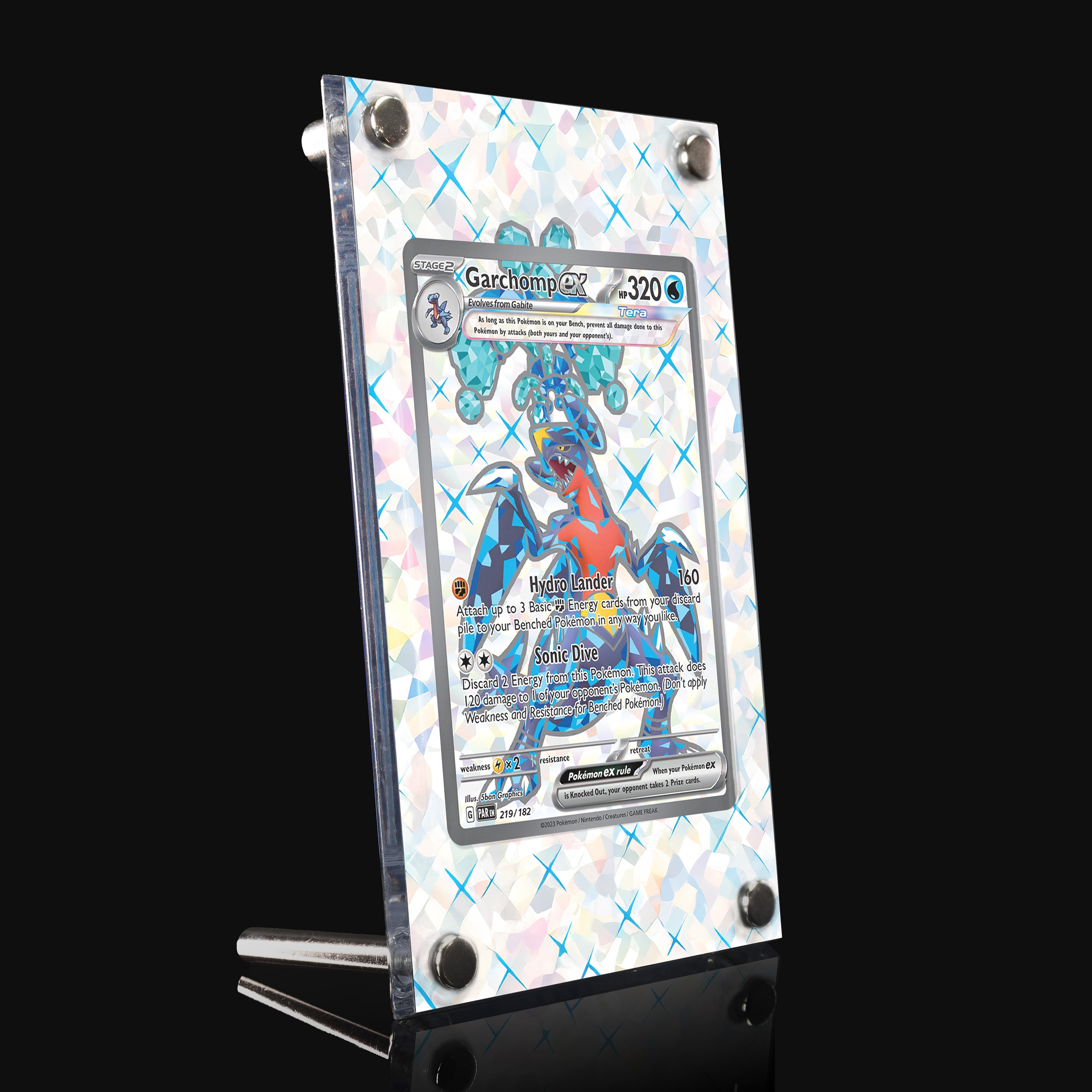 Garchomp ex 219 Extended Art Display