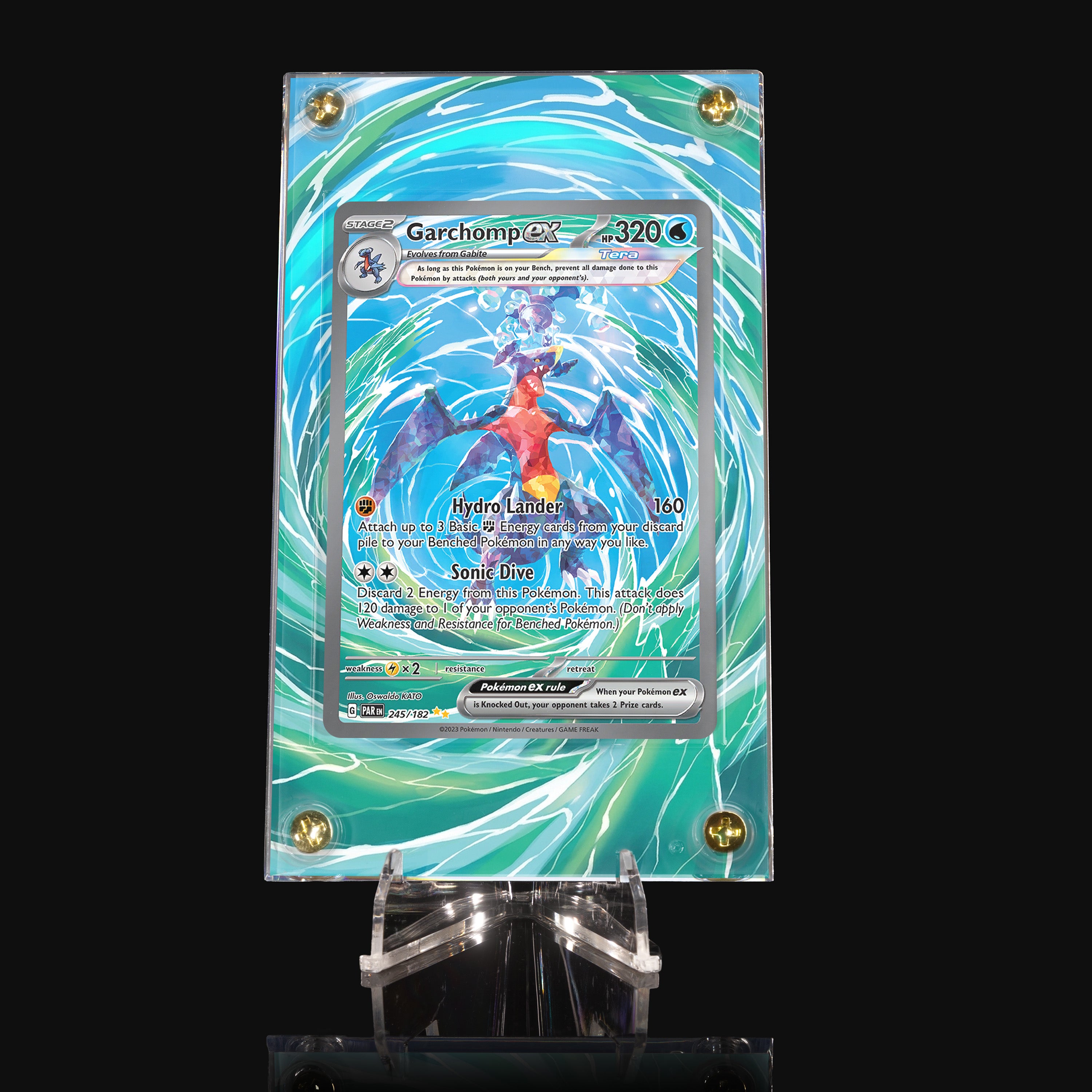 Garchomp ex 245 Extended Art Display