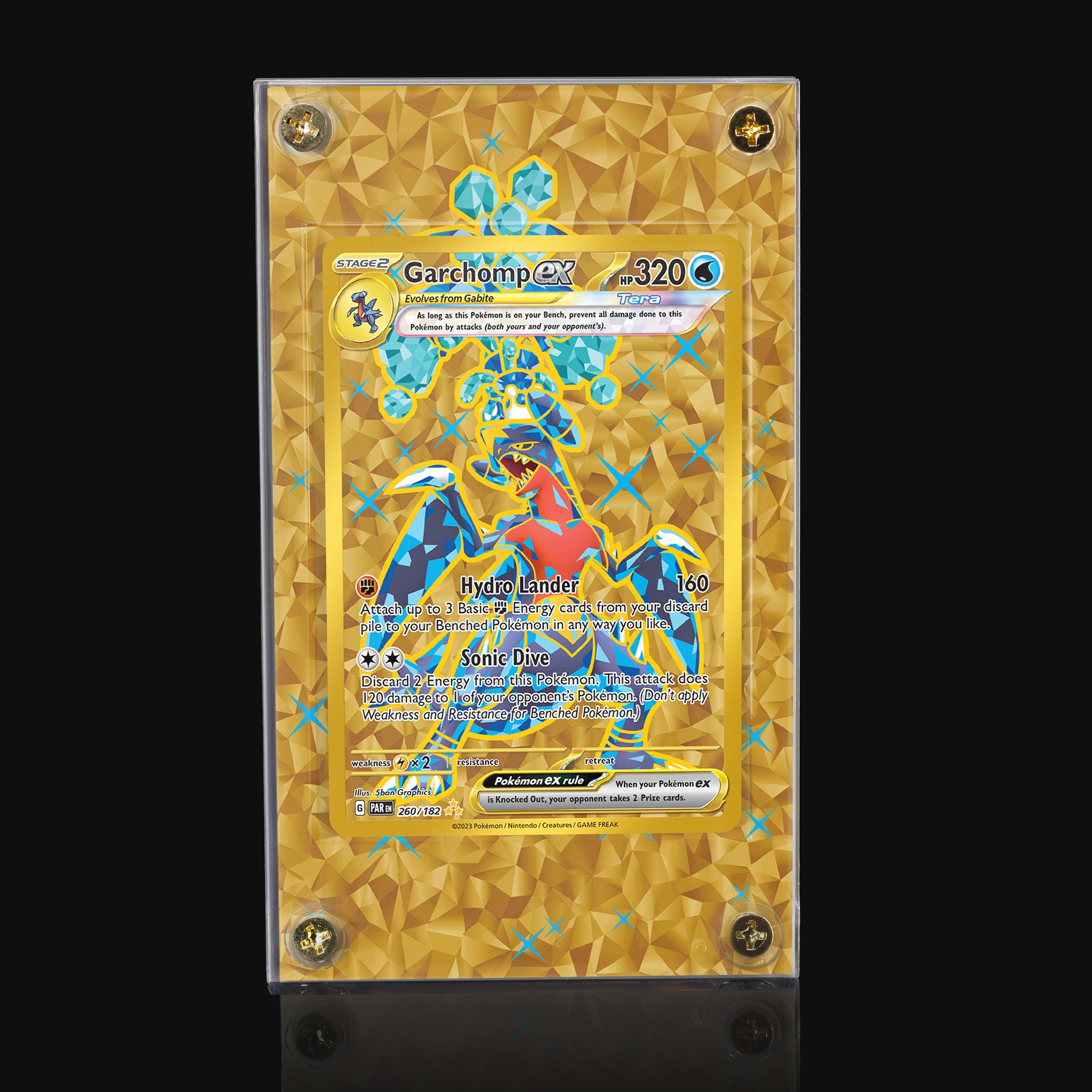 Garchomp ex 260 Extended Art Display