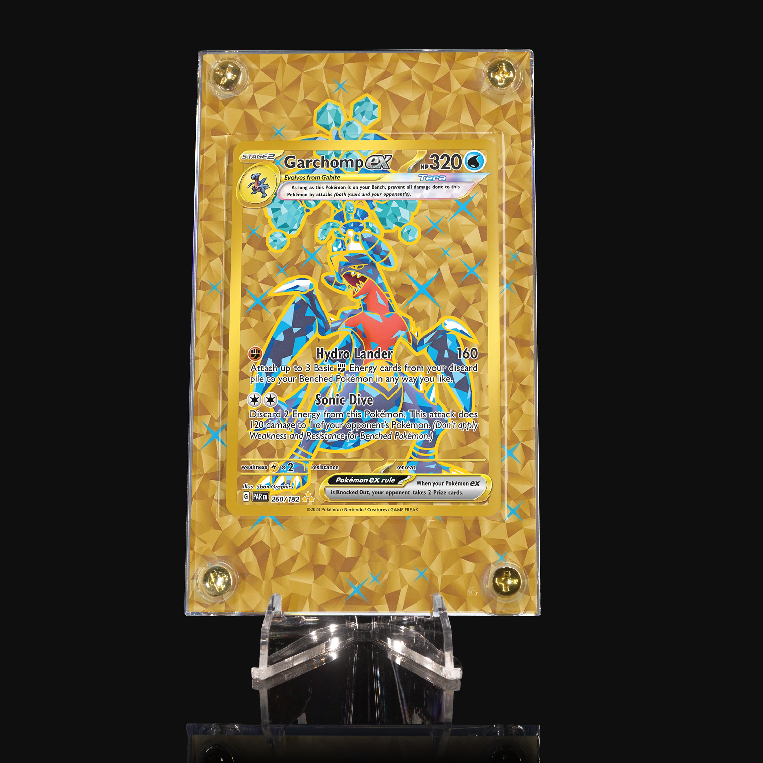Garchomp ex 260 Extended Art Display