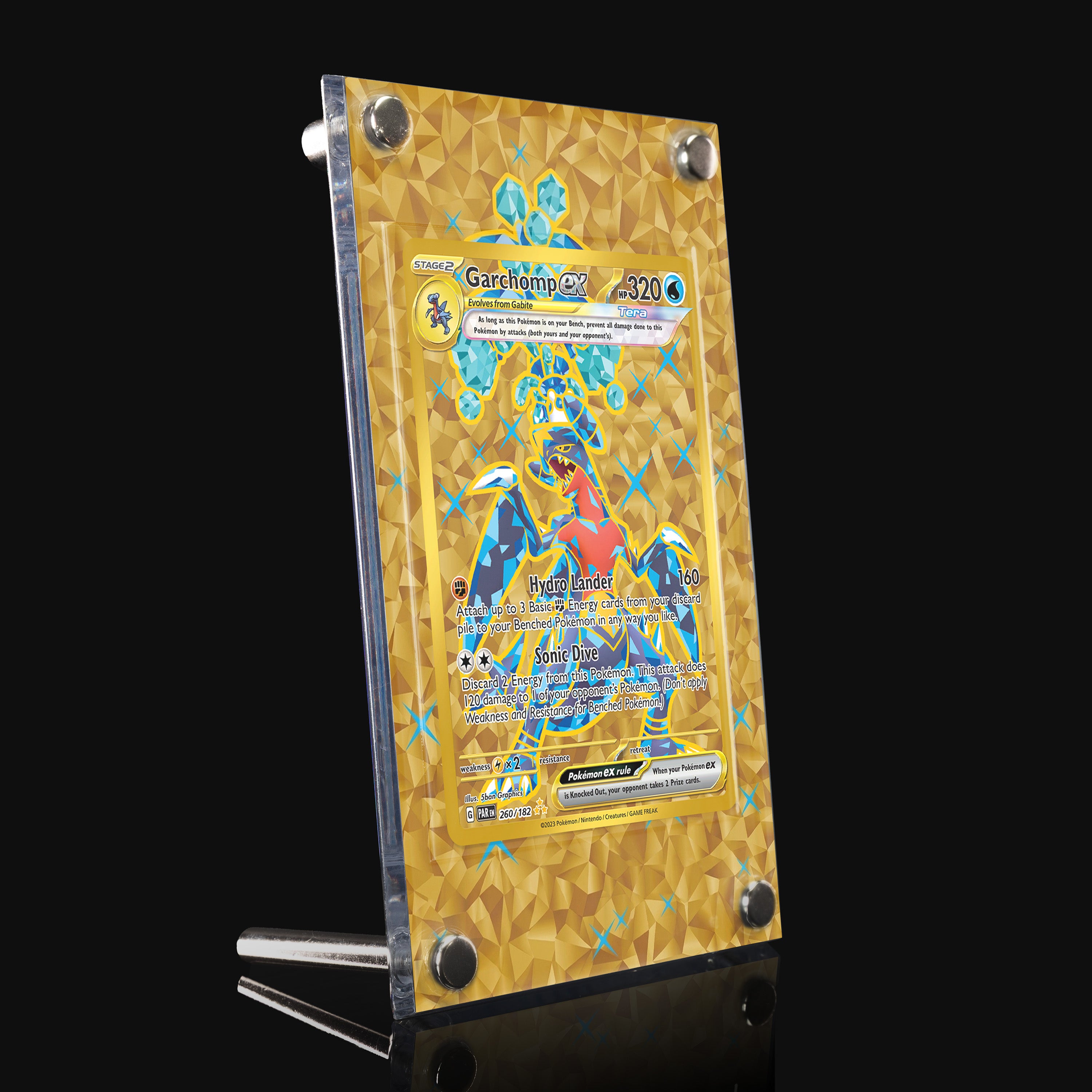Garchomp ex 260 Extended Art Display