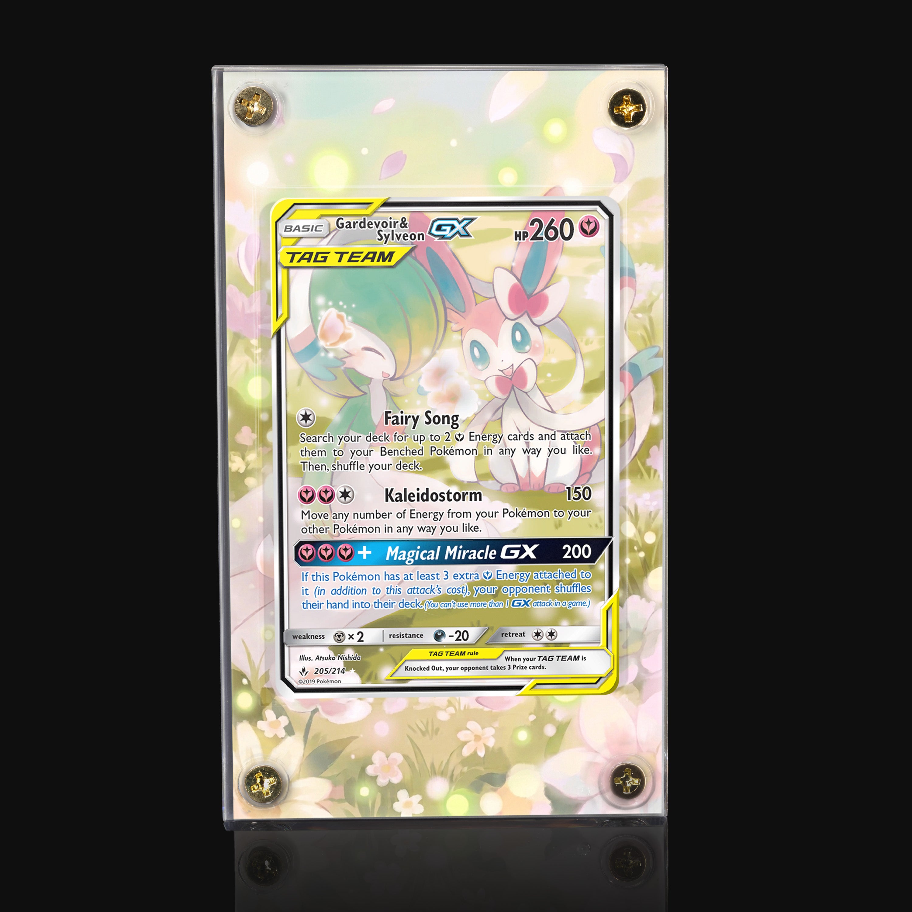 Gardevoir & Sylveon GX 205 Extended Art Display