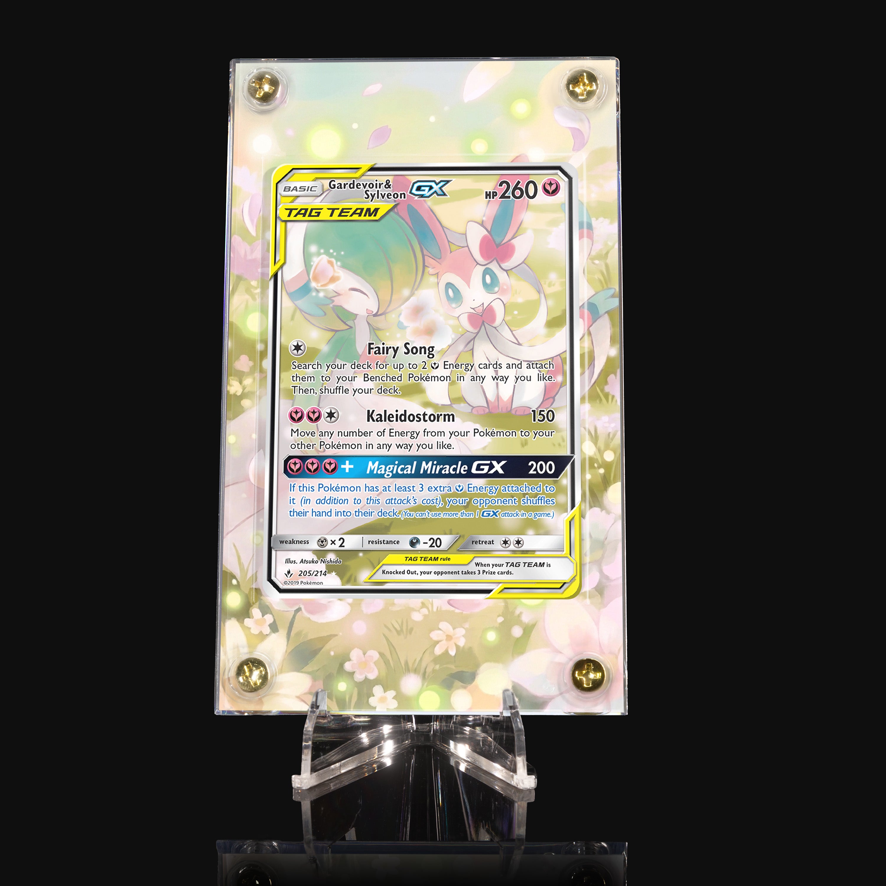 Gardevoir & Sylveon GX 205 Extended Art Display