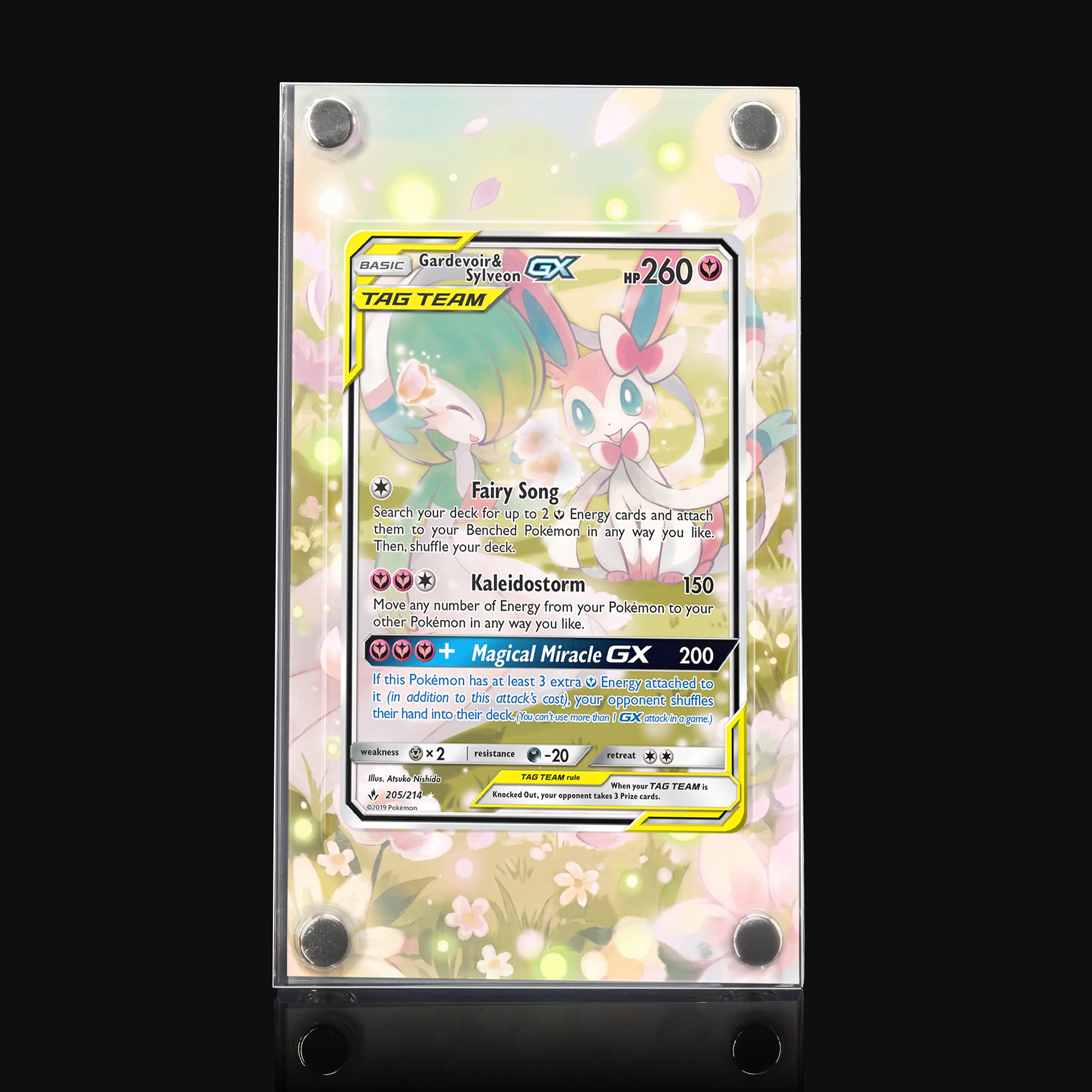 Gardevoir & Sylveon GX 205 Extended Art Display