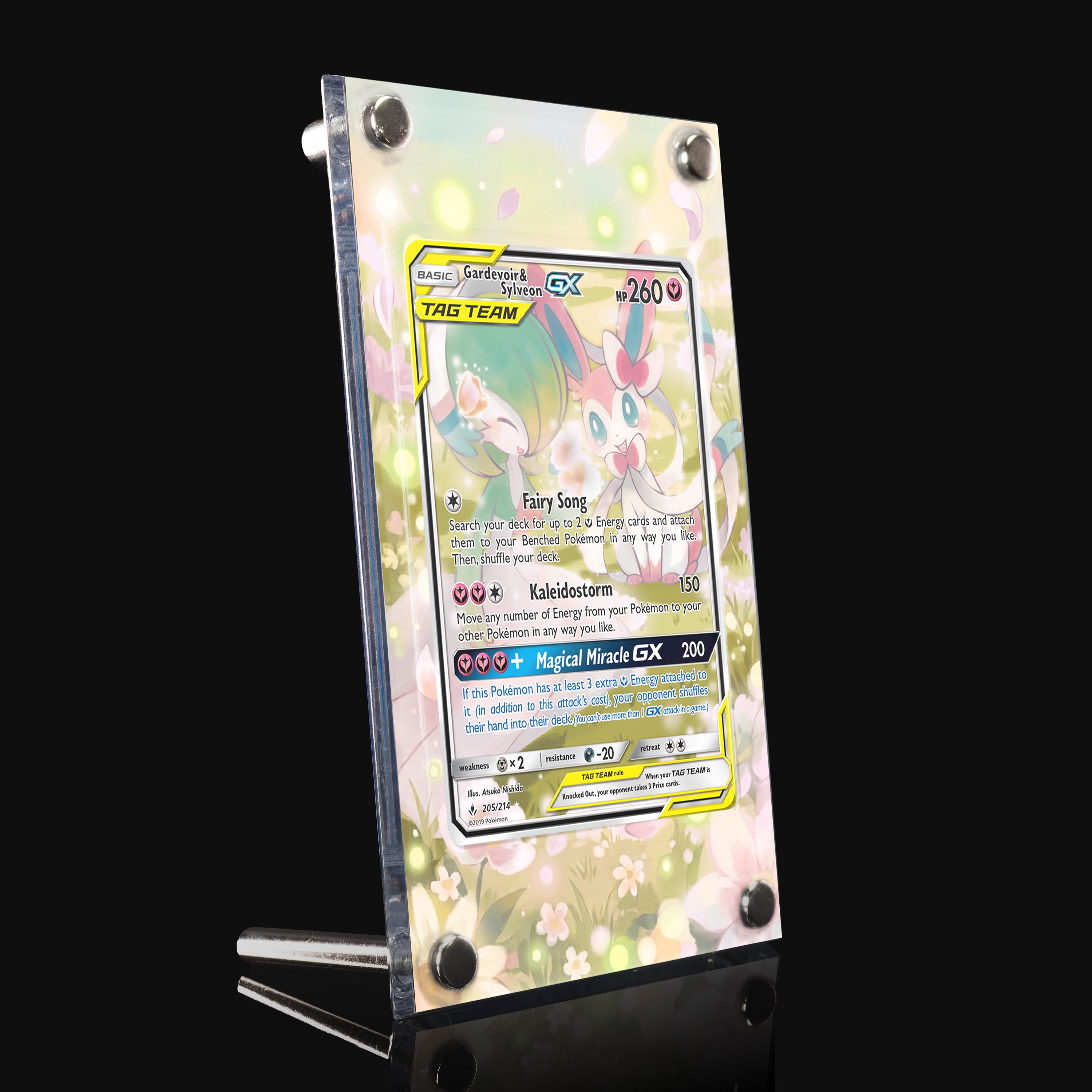 Gardevoir & Sylveon GX 205 Extended Art Display