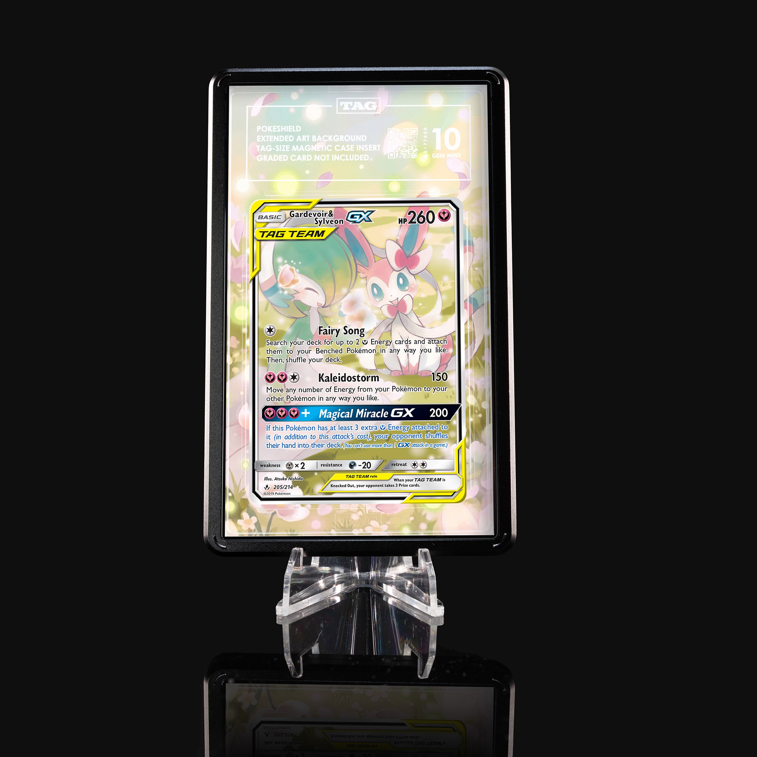 Gardevoir & Sylveon GX 205 Extended Art Display