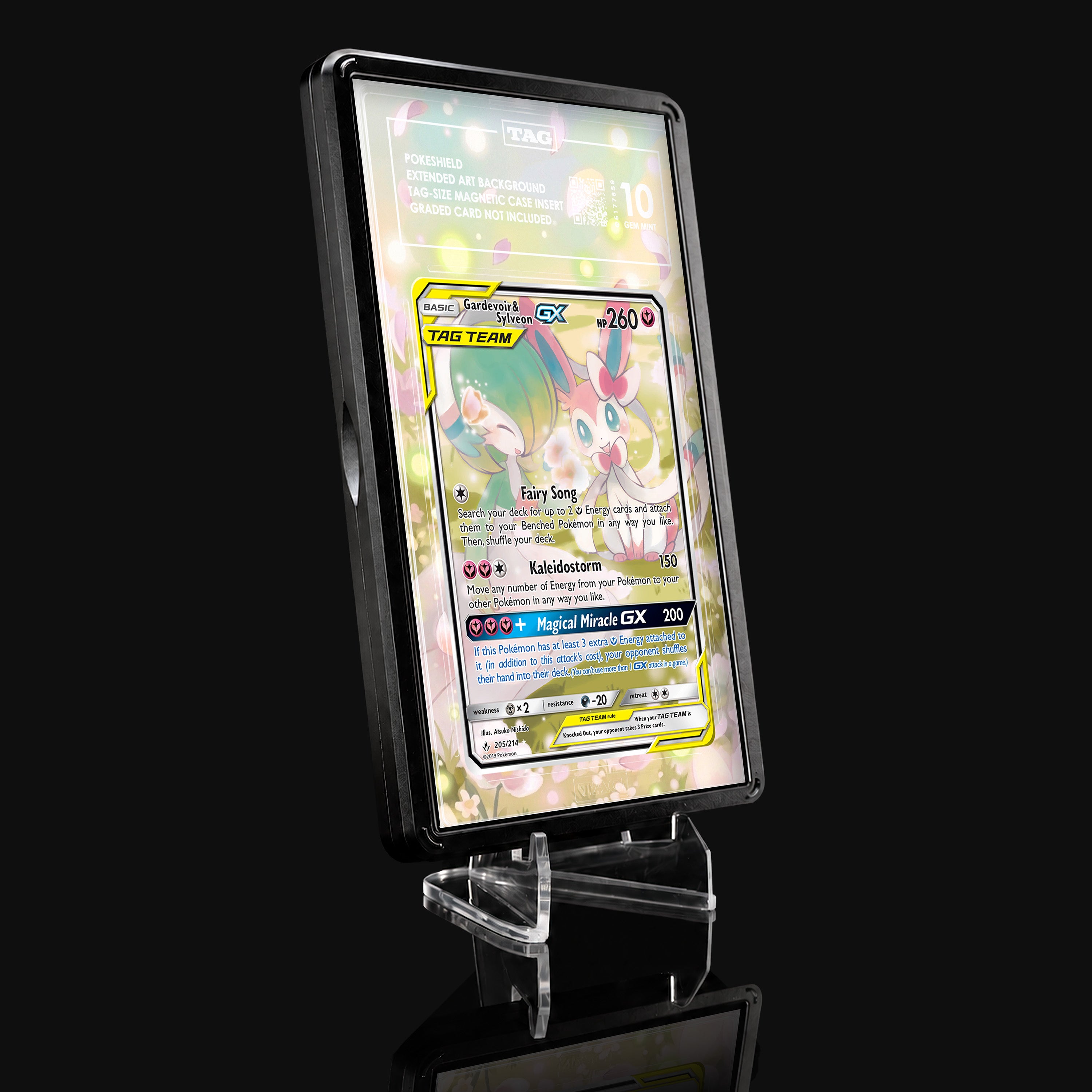 Gardevoir & Sylveon GX 205 Extended Art Display