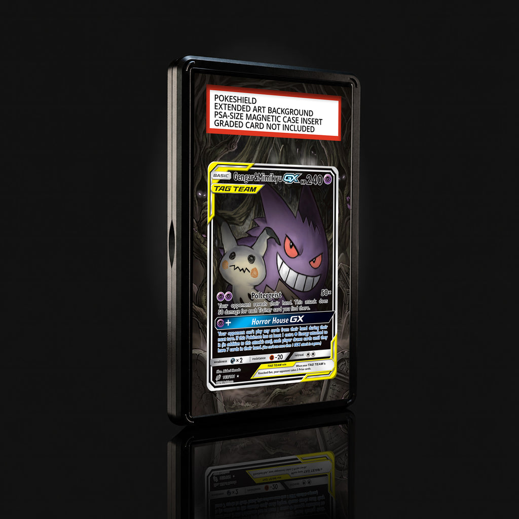 Gengar & Mimikyu GX 165 Extended Art Display