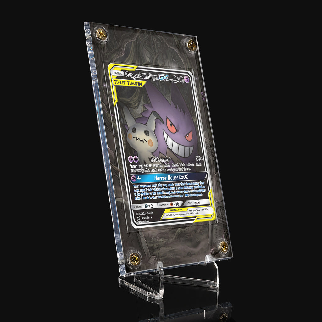 Gengar & Mimikyu GX 165 Extended Art Display