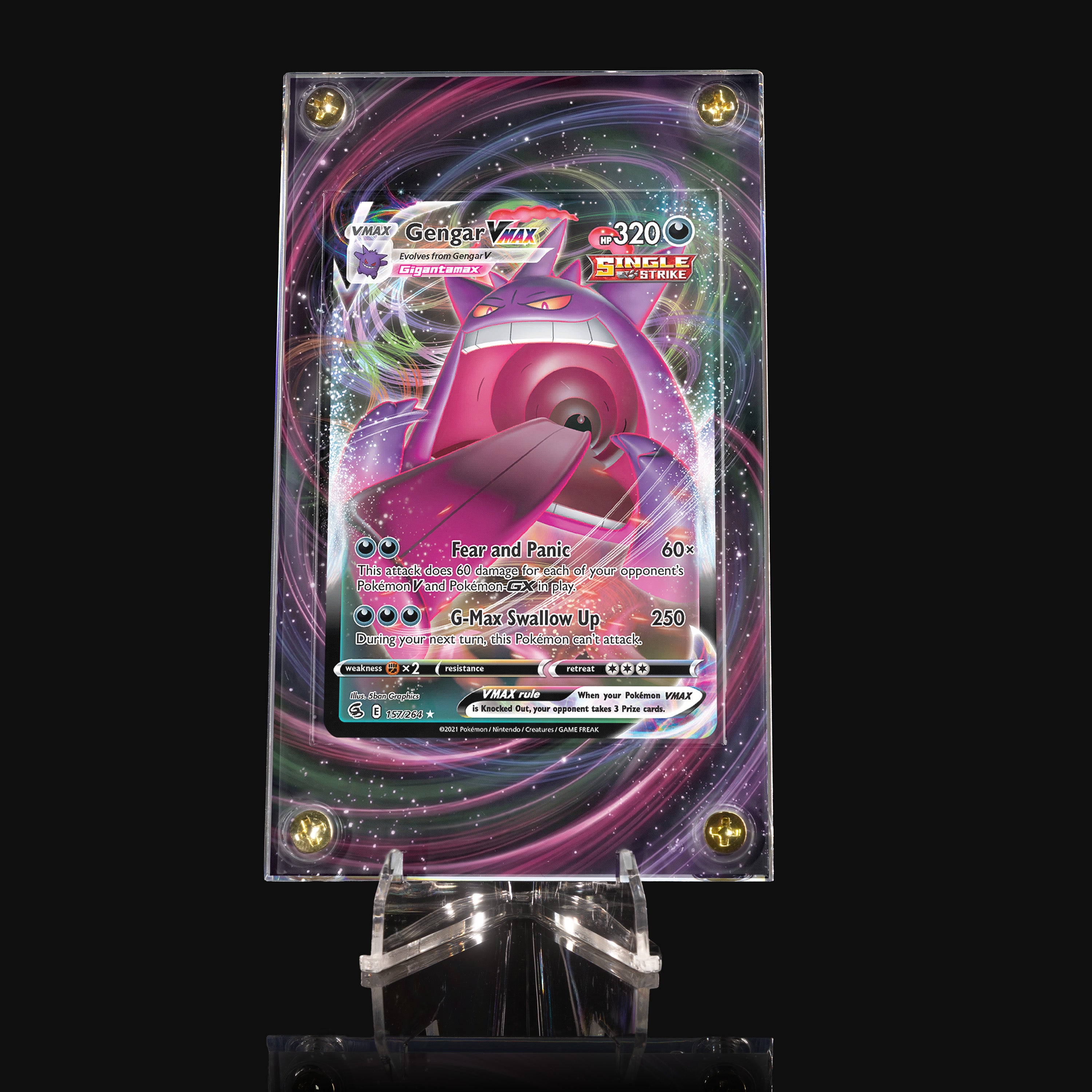 Gengar VMAX 157 Extended Art Display