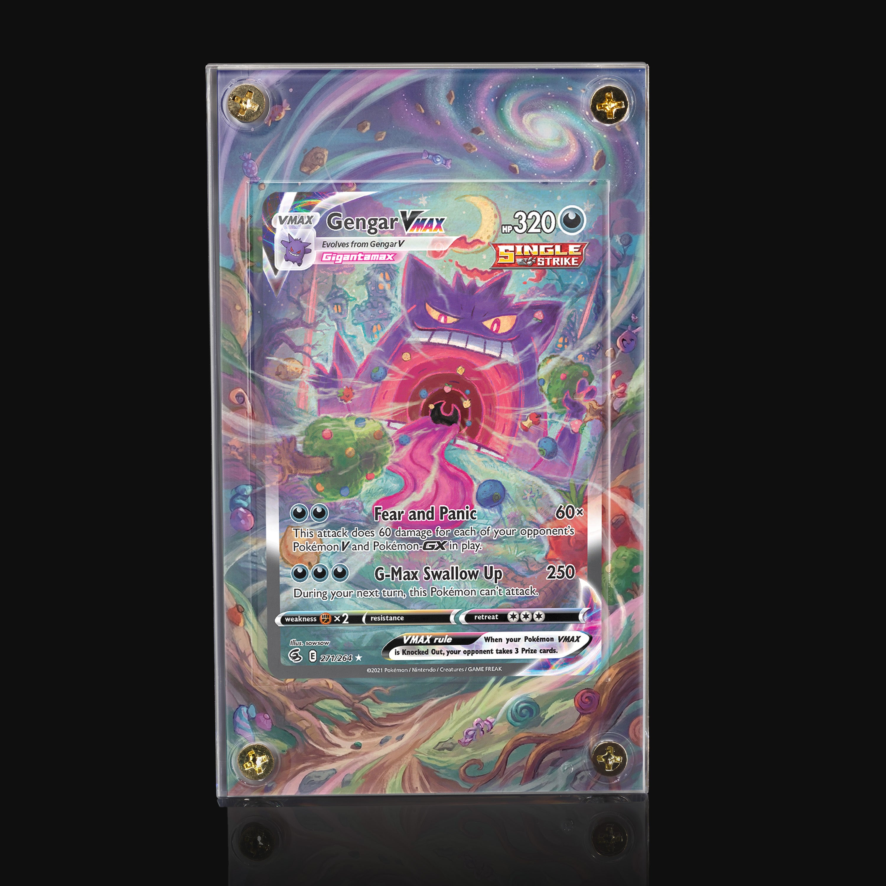 Gengar VMAX 271 Alt Extended Art Display