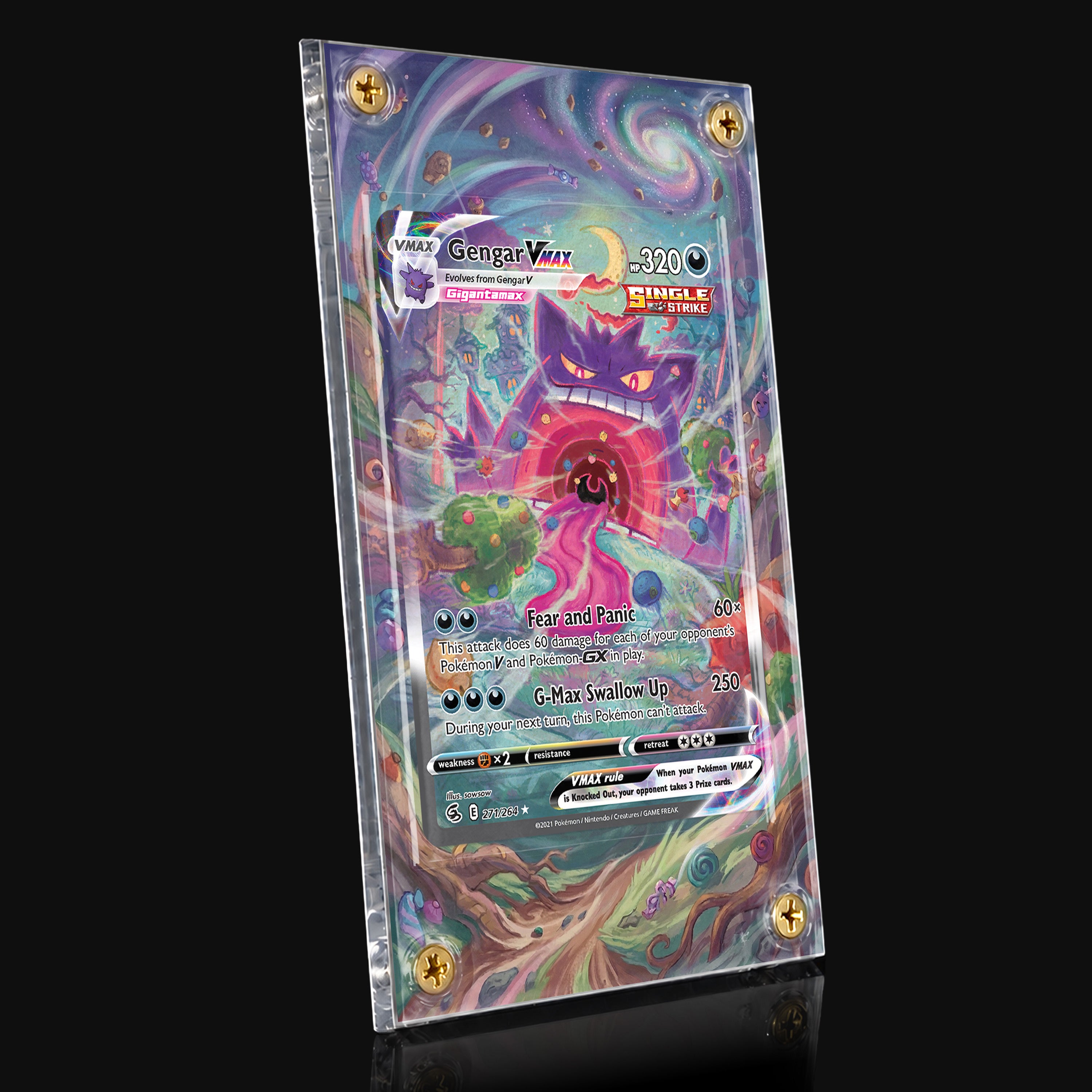Gengar VMAX 271 Alt Extended Art Display