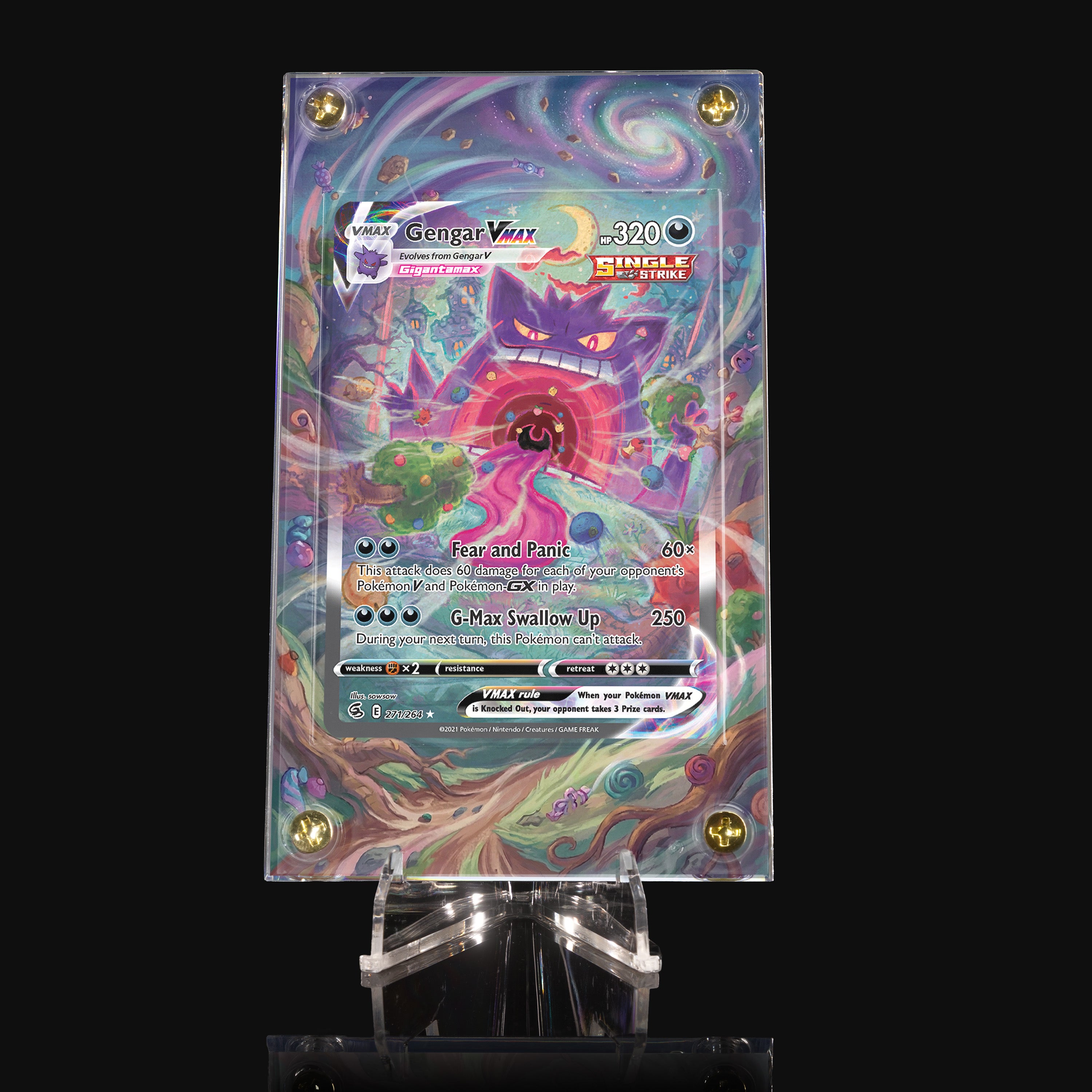 Gengar VMAX 271 Alt Extended Art Display