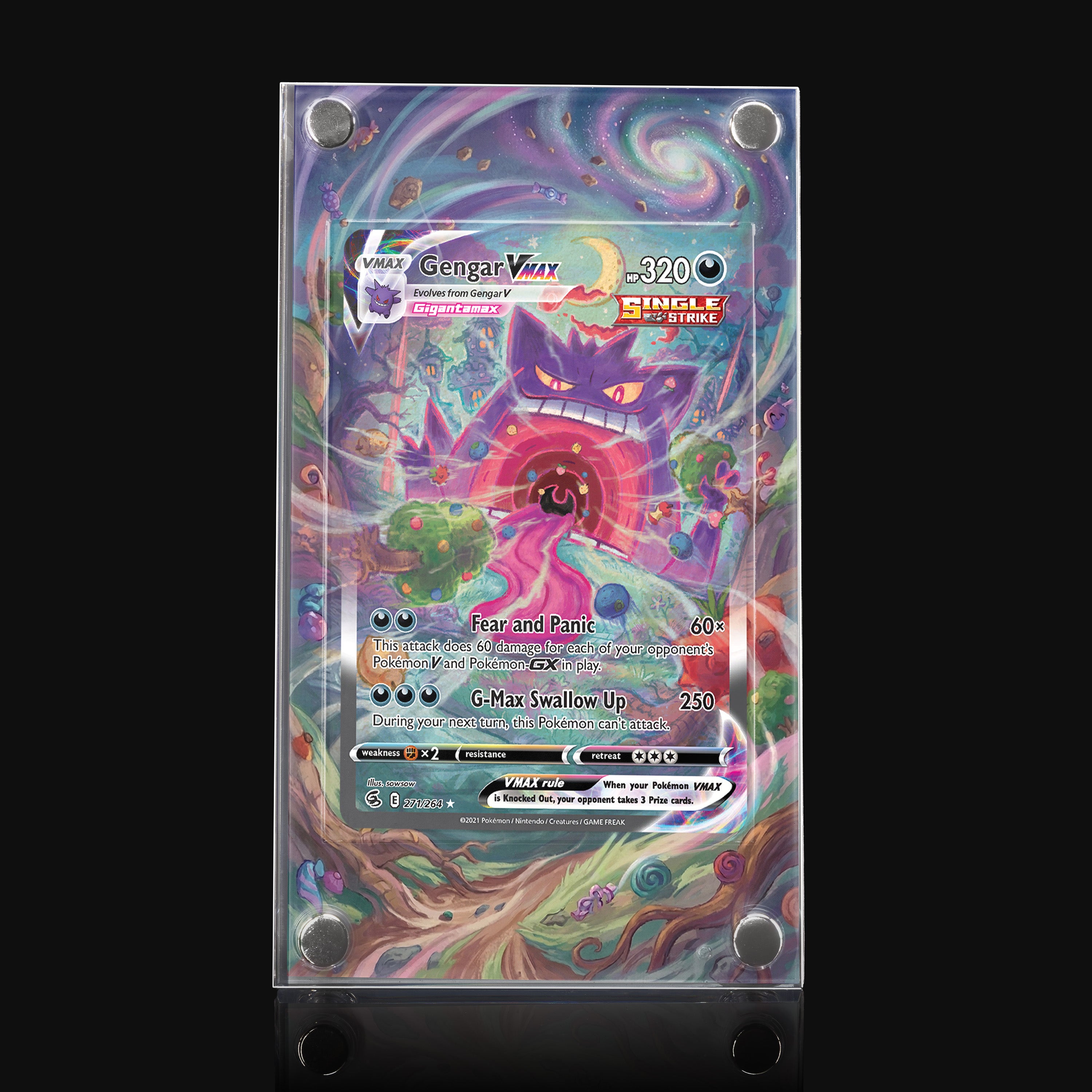 Gengar VMAX 271 Alt Extended Art Display