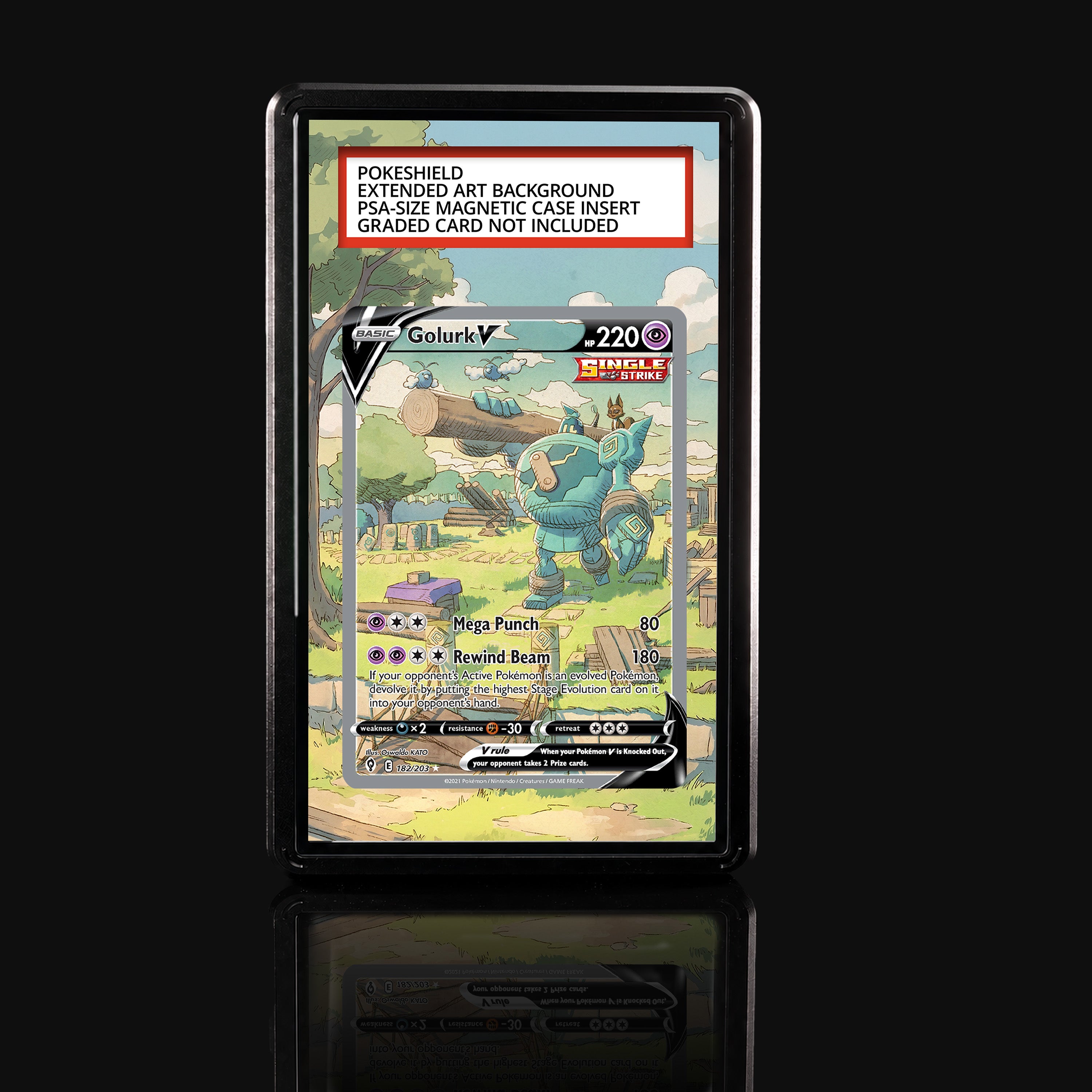 Golurk V 182 Extended Art Display