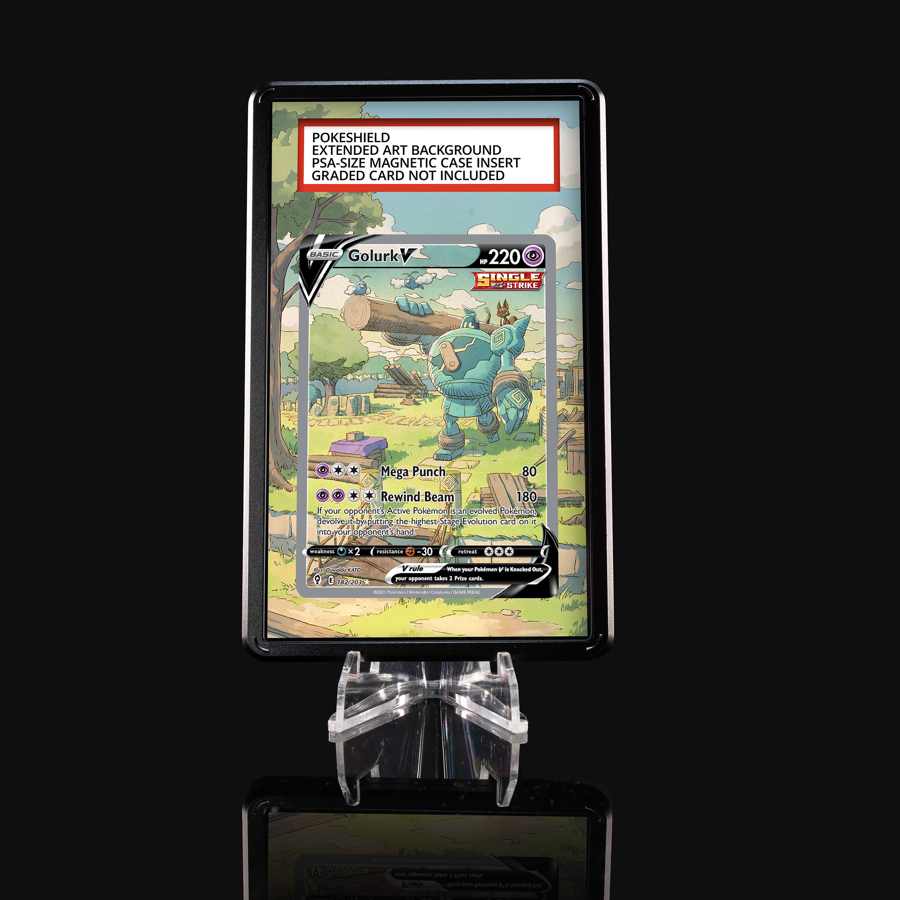 Golurk V 182 Extended Art Display