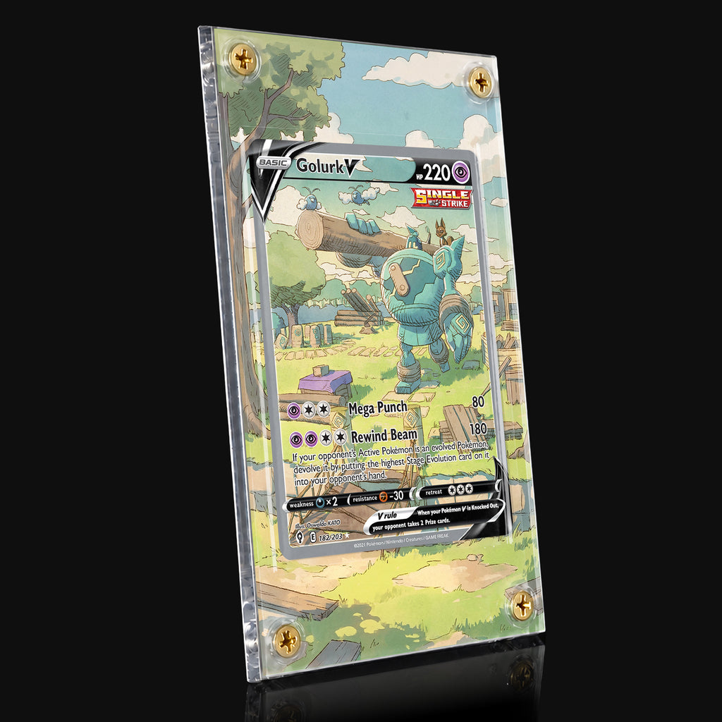 Golurk V 182 Extended Art Display