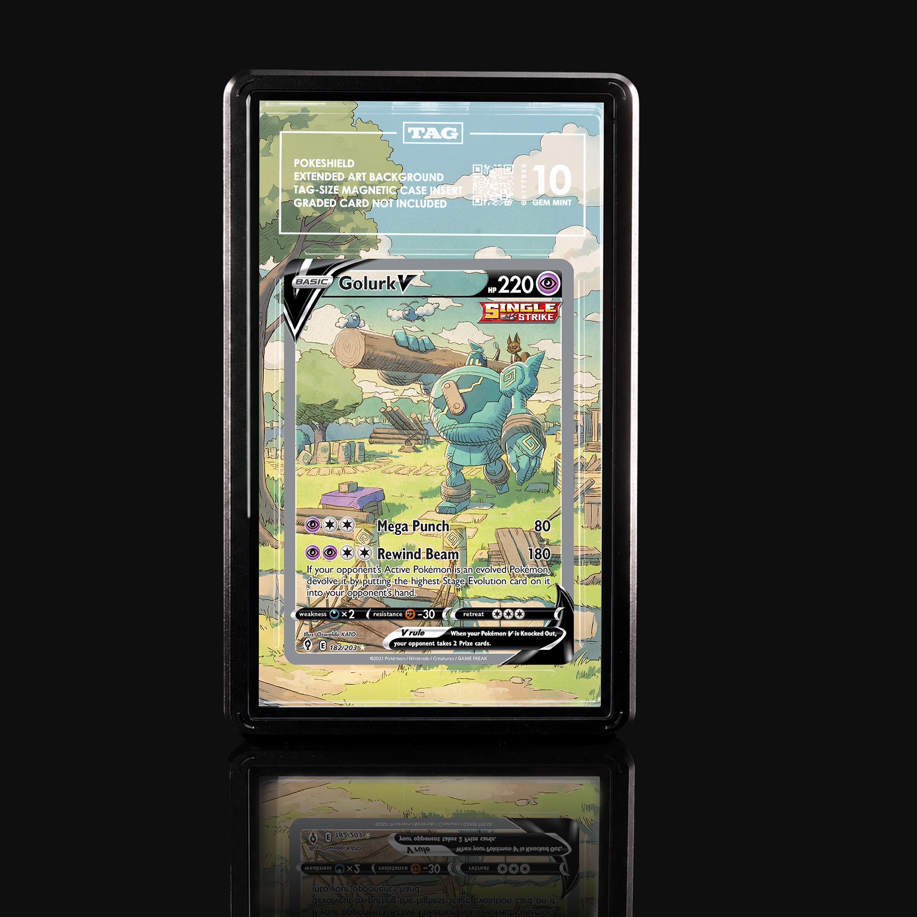 Golurk V 182 Extended Art Display