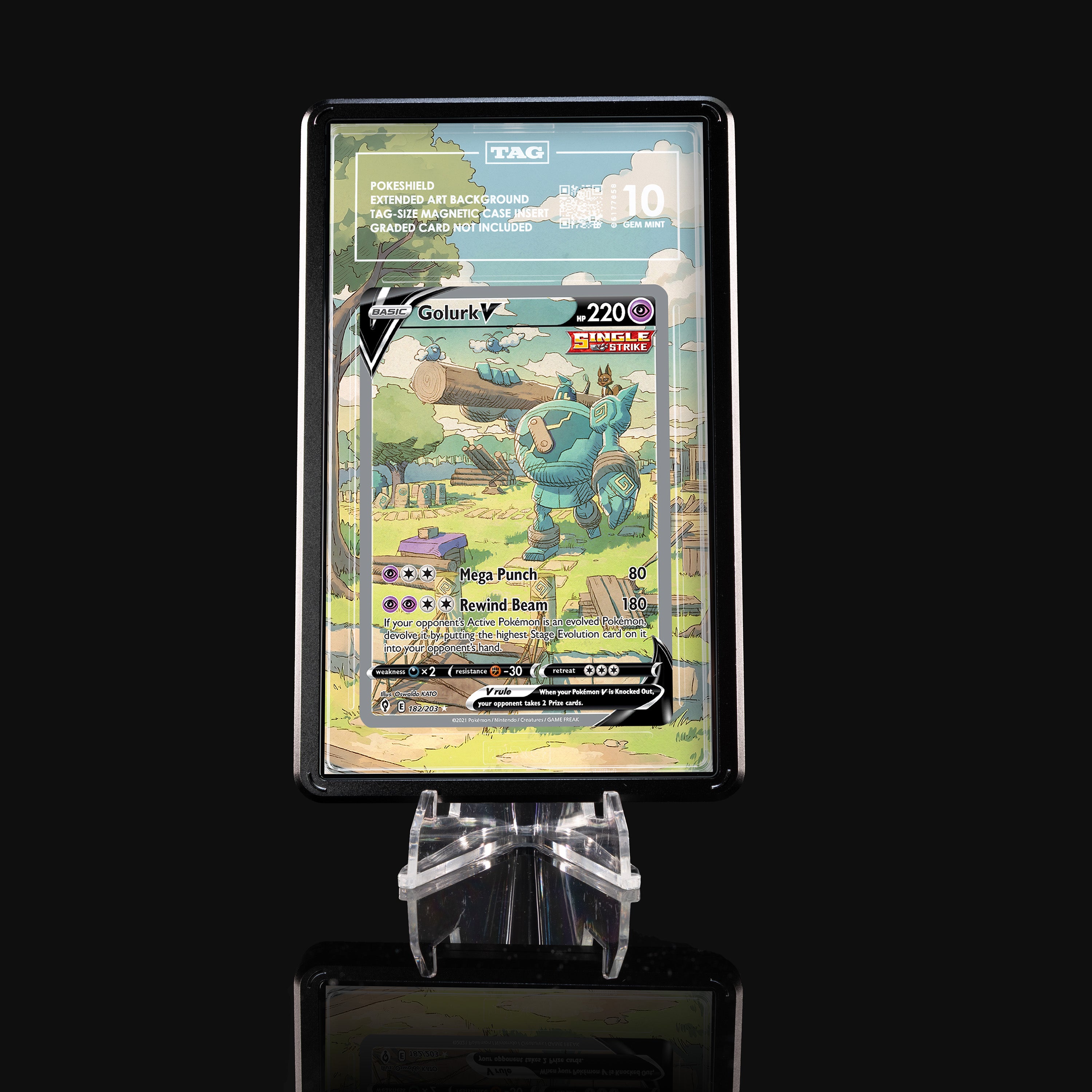 Golurk V 182 Extended Art Display