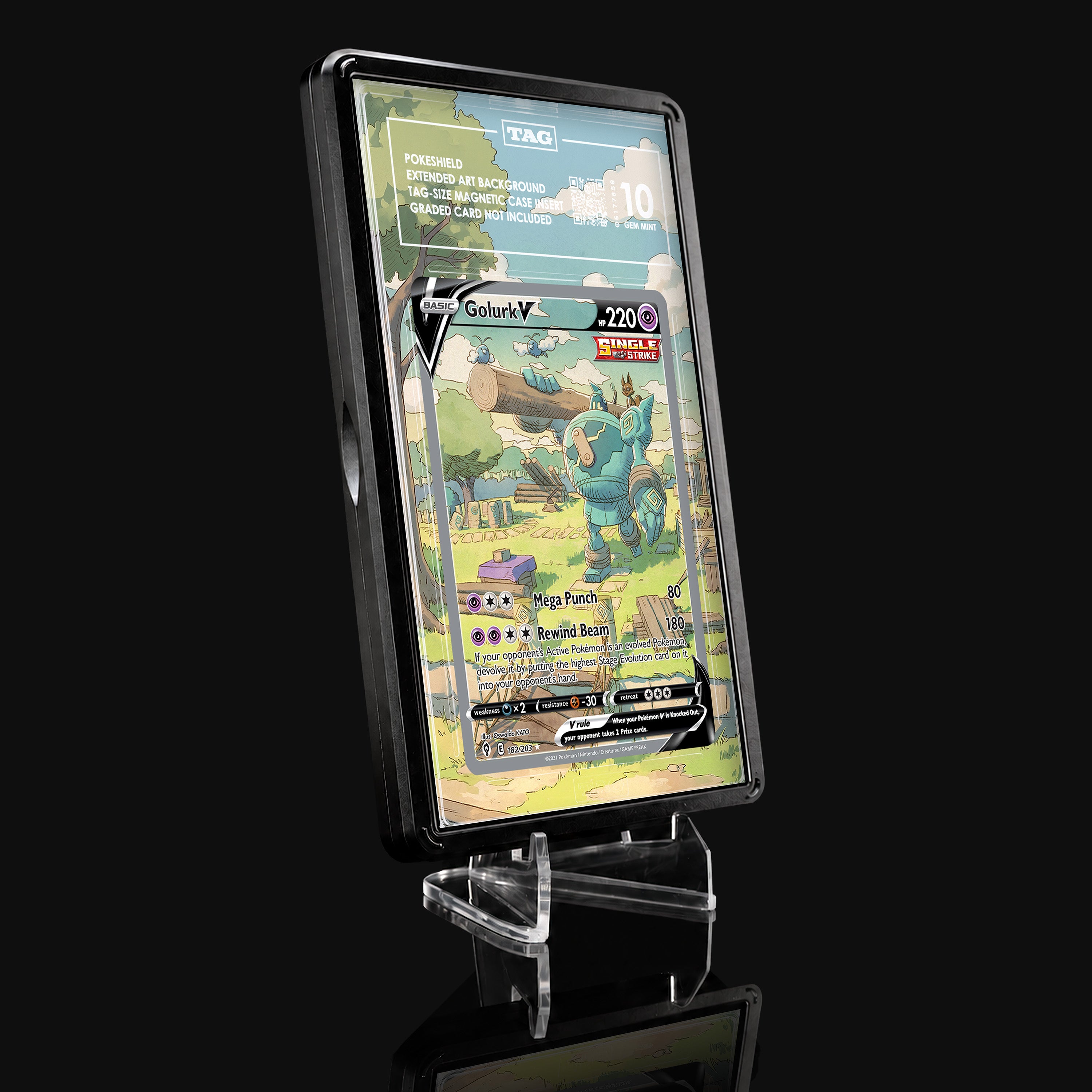 Golurk V 182 Extended Art Display