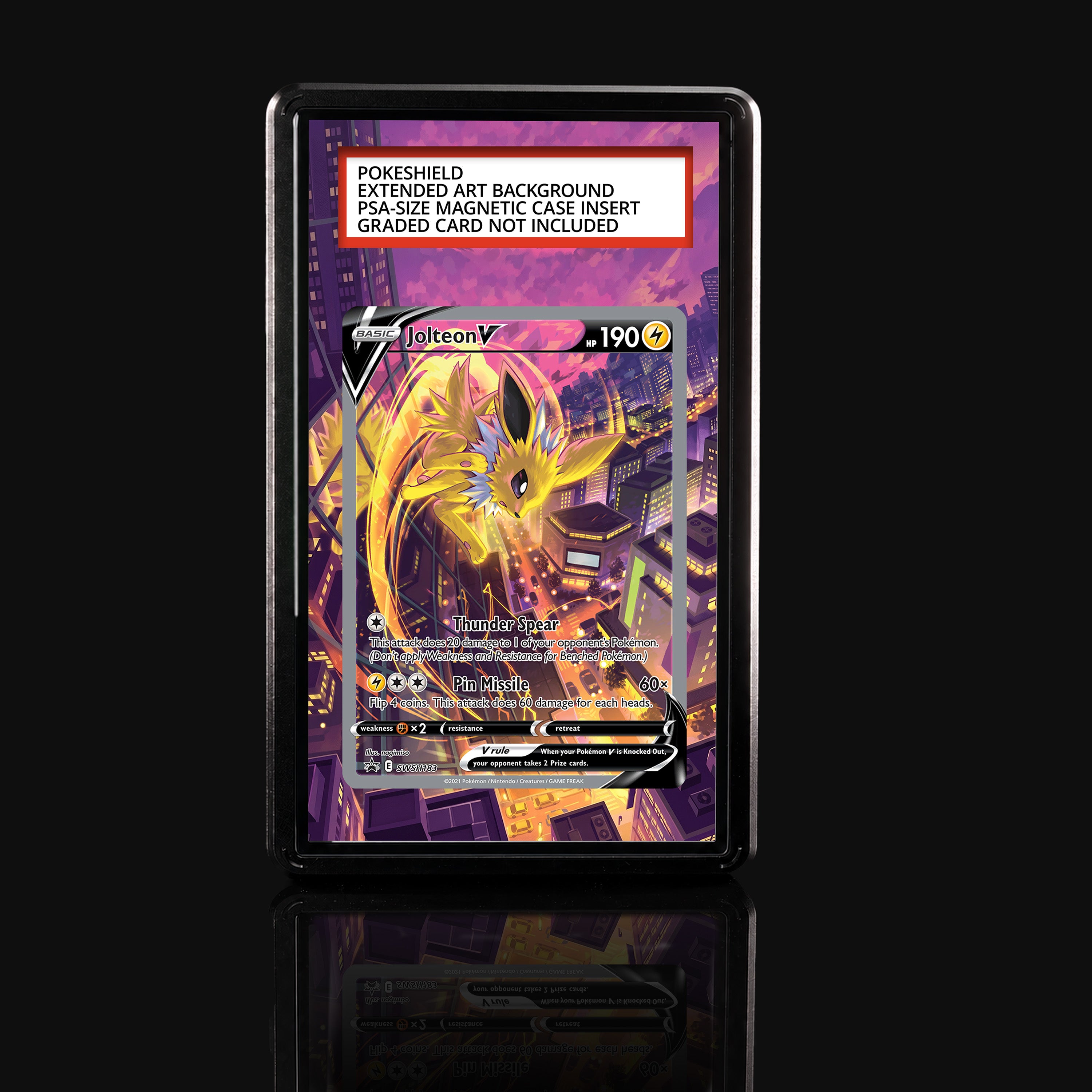 Jolteon V SWSH183 Extended Art Display