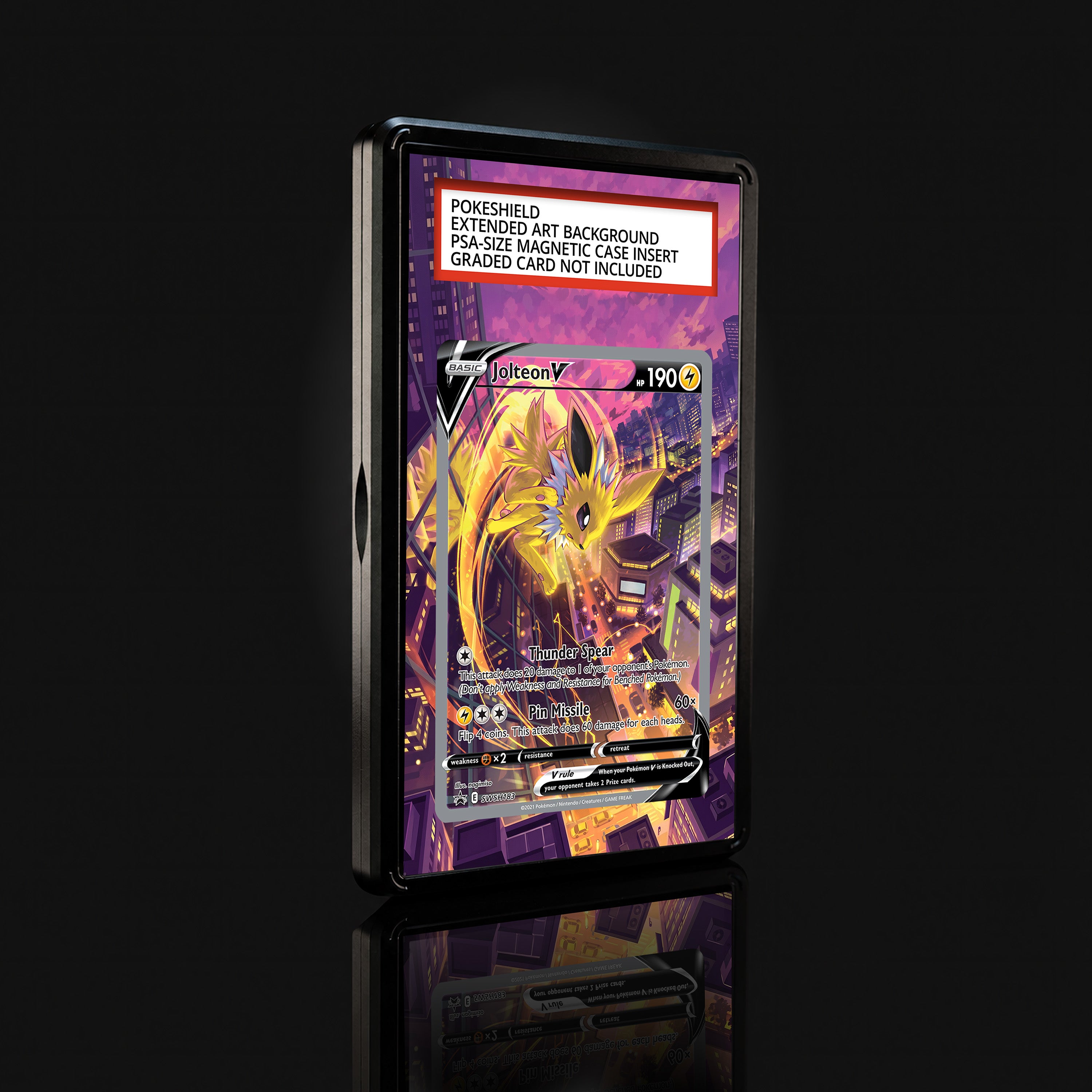 Jolteon V SWSH183 Extended Art Display