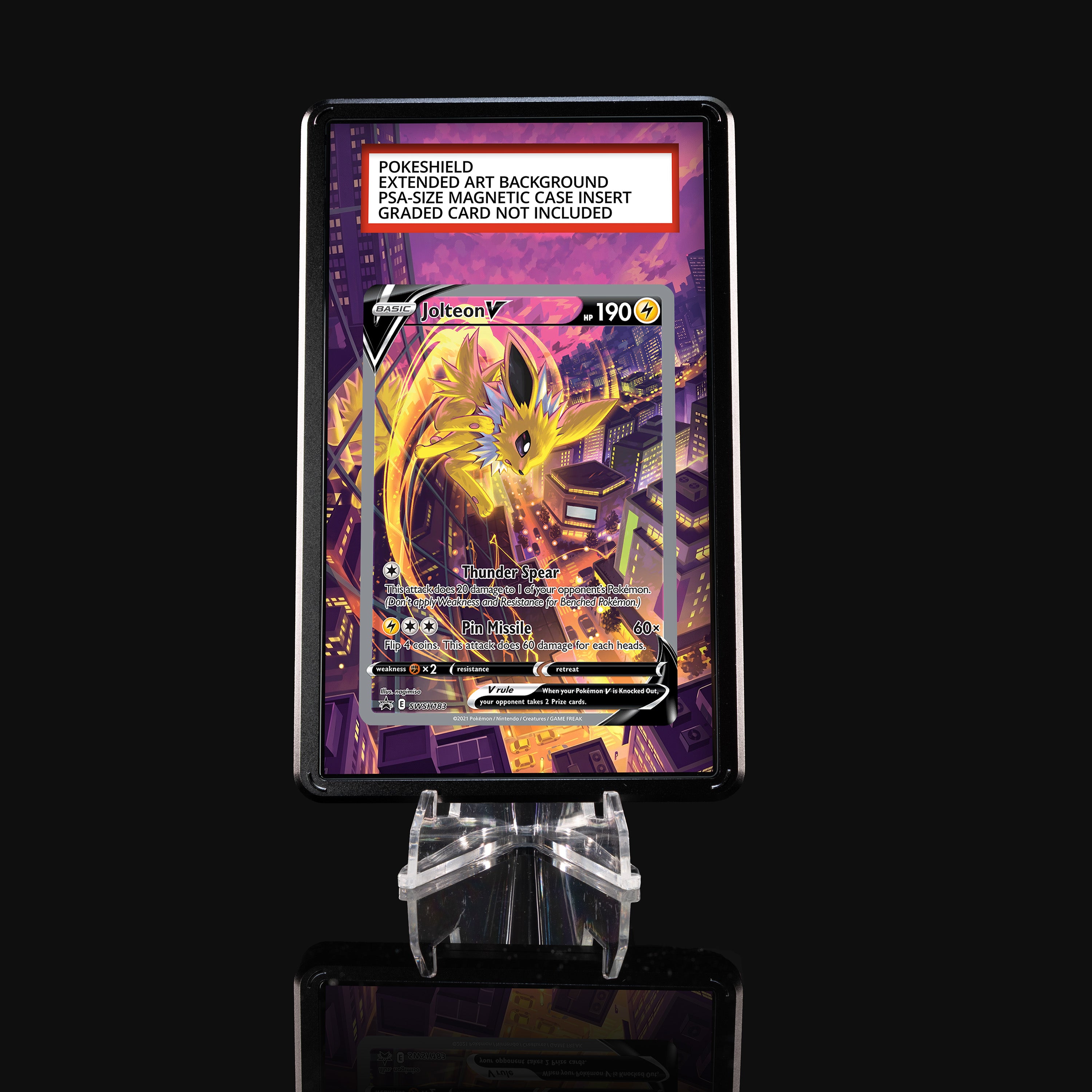 Jolteon V SWSH183 Extended Art Display