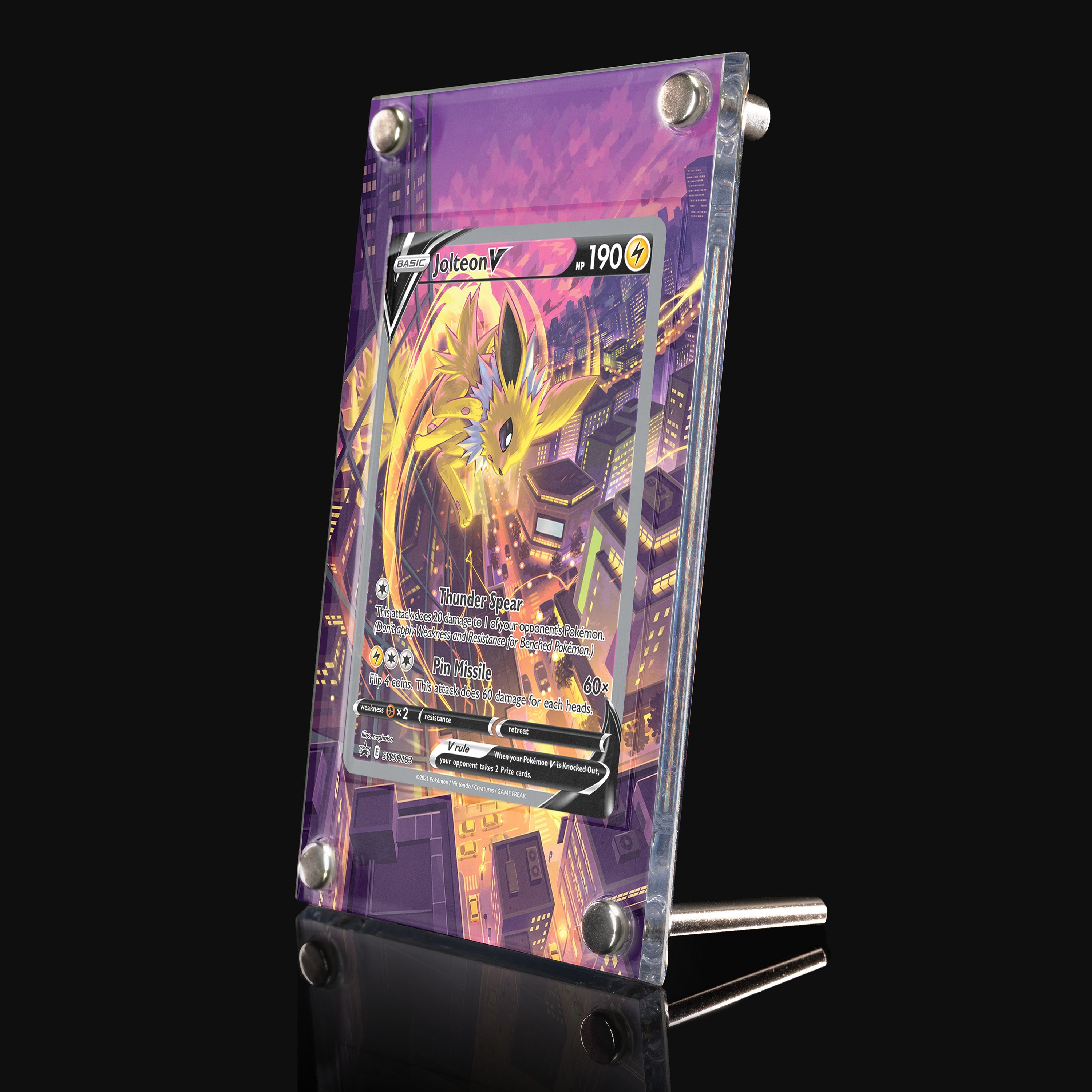 Jolteon V SWSH183 Extended Art Display