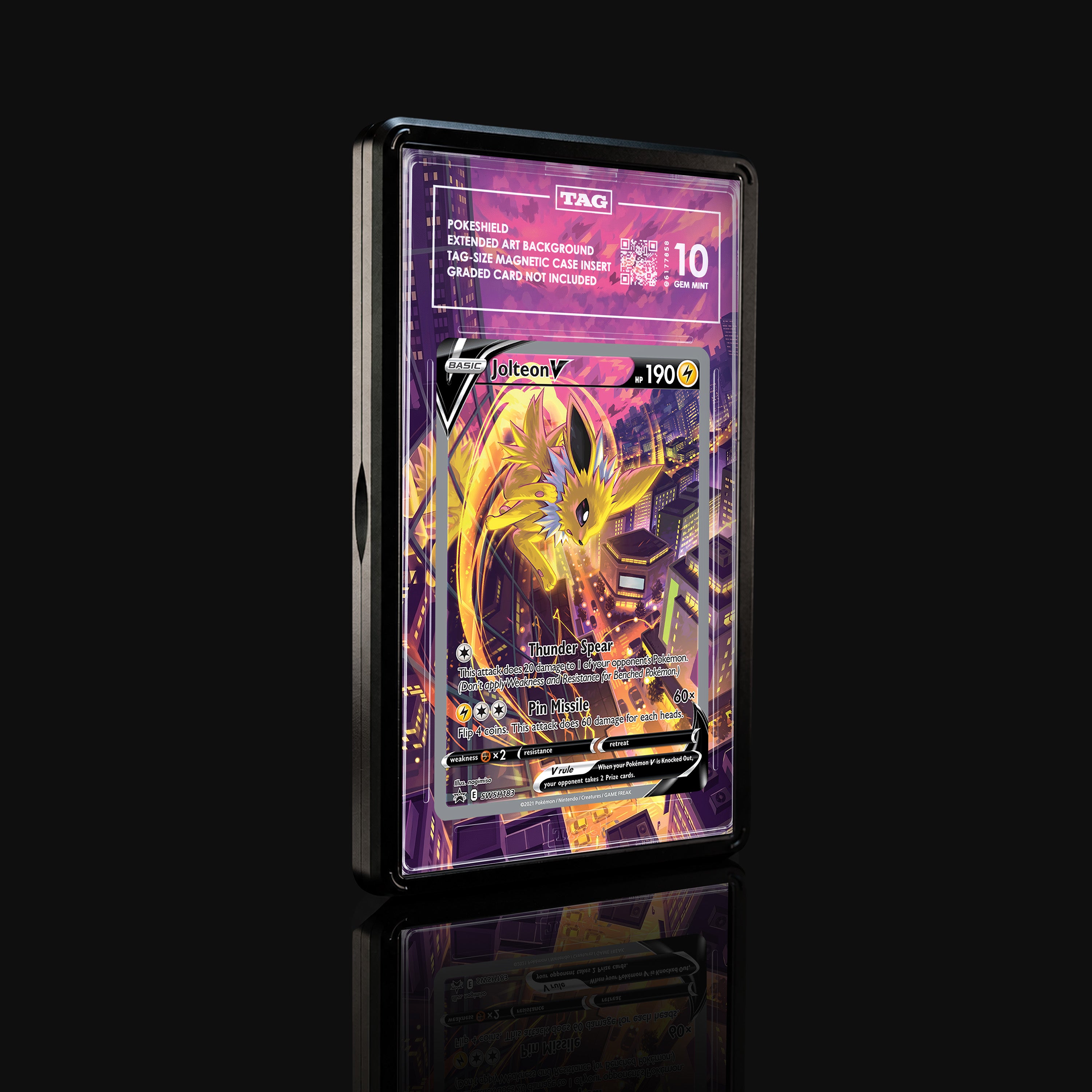 Jolteon V SWSH183 Extended Art Display