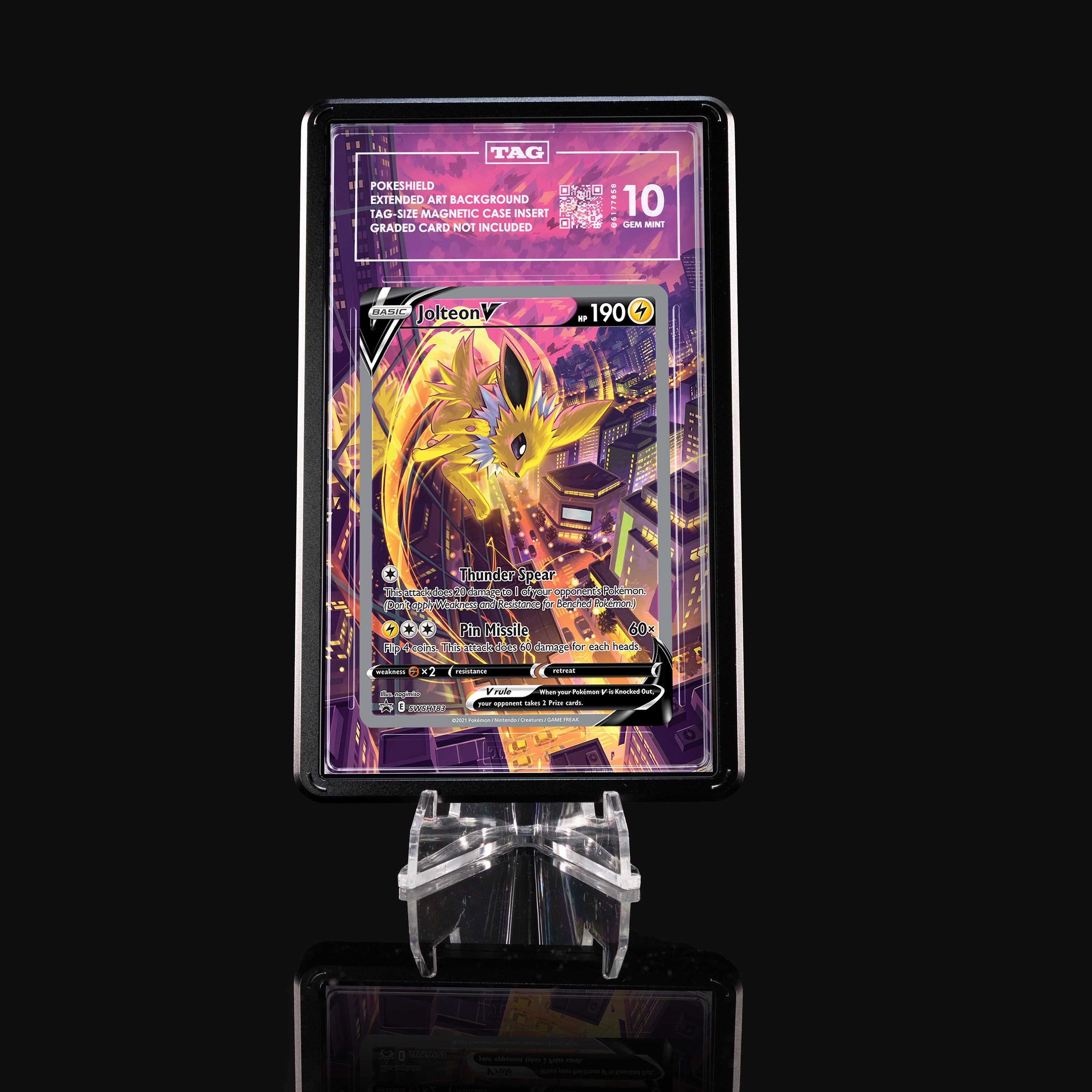 Jolteon V SWSH183 Extended Art Display