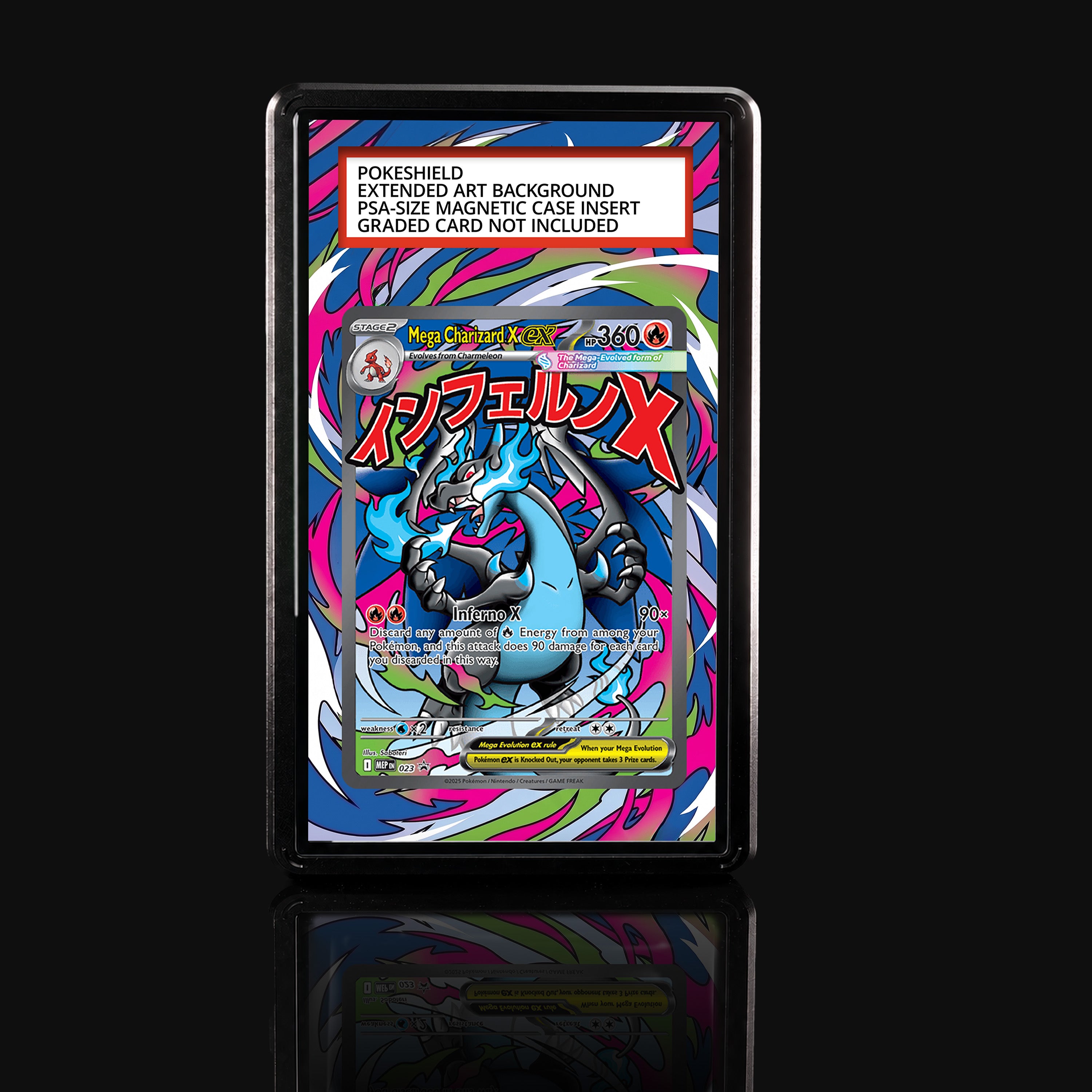 Mega Charizard X ex 023 Extended Art Display
