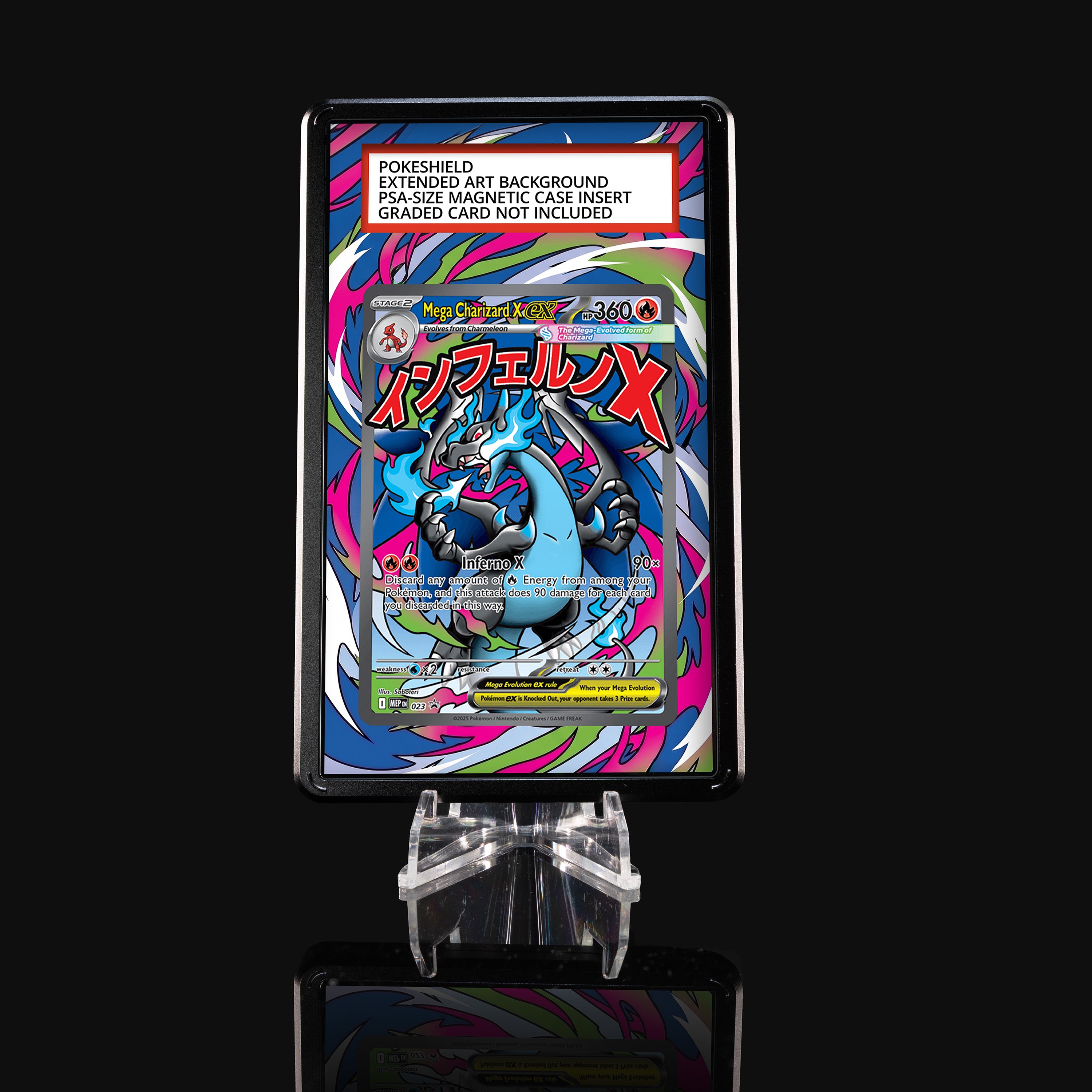 Mega Charizard X ex 023 Extended Art Display