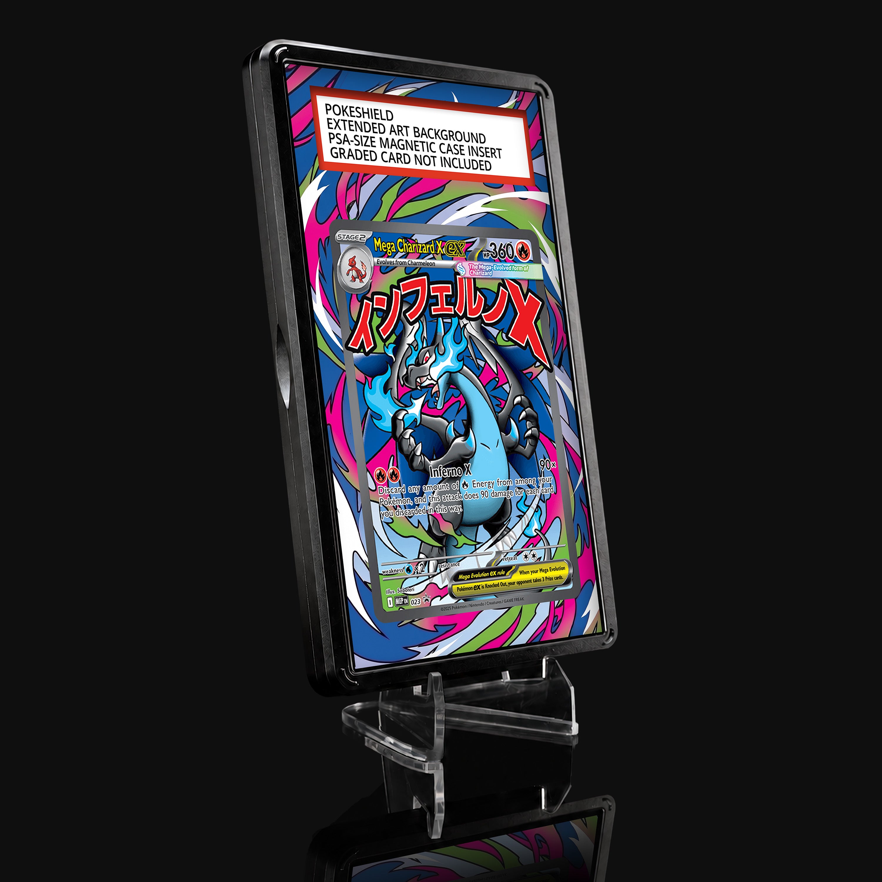 Mega Charizard X ex 023 Extended Art Display